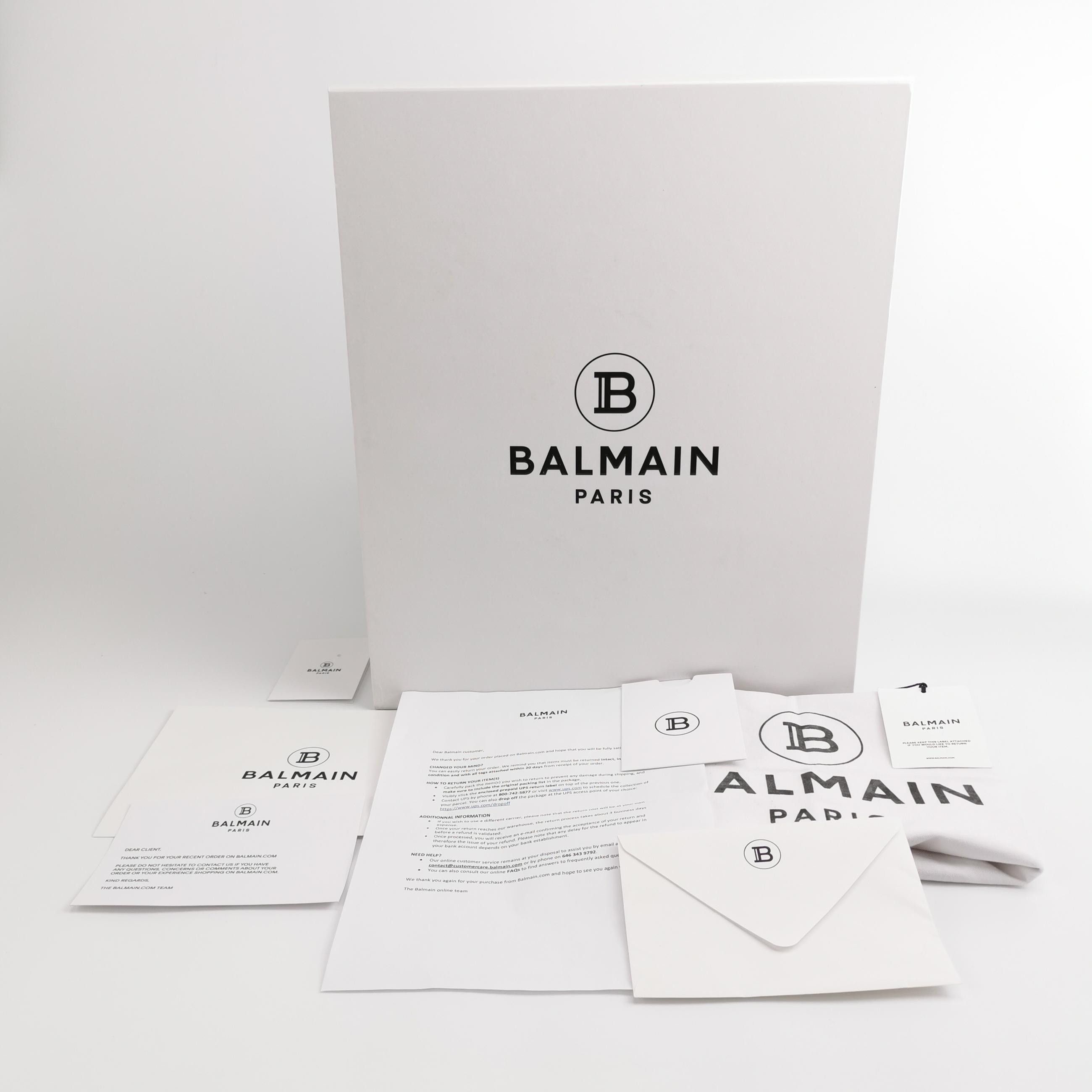 Balmain Balmain Men 7 Lowtop Sneakers Size US 7 / EU 40 - 6 Thumbnail