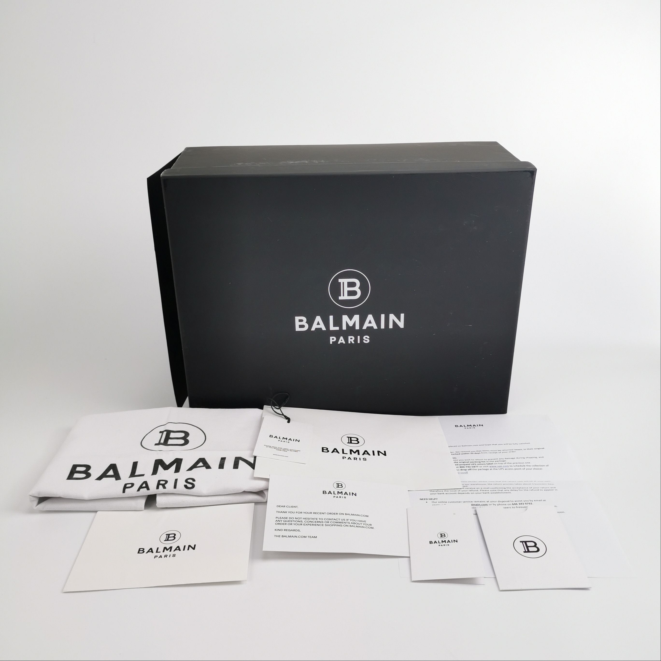 Balmain Balmain Men 8 Lowtop Sneakers Size US 8 / EU 41 - 6 Thumbnail