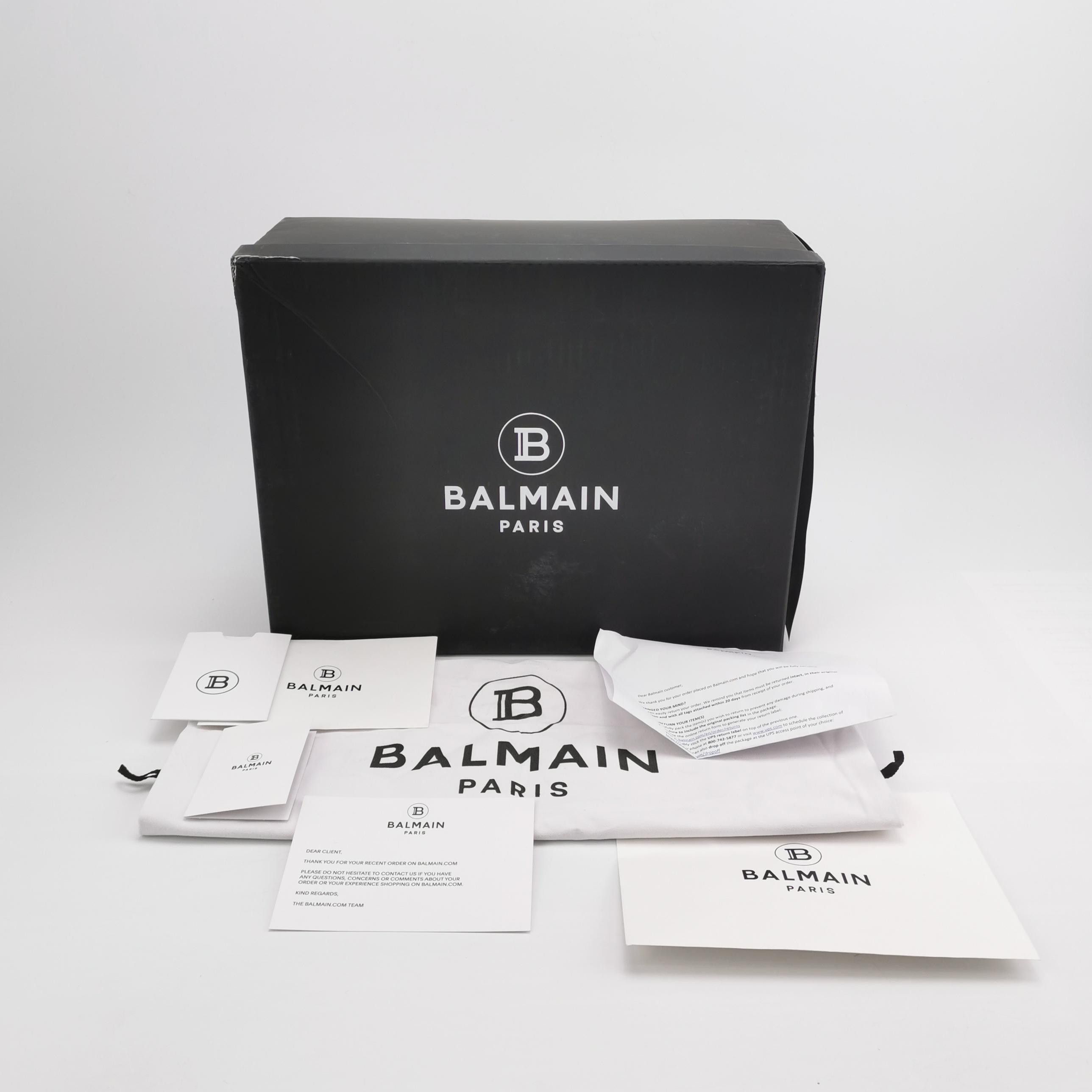 Balmain Balmain Men 7 Lowtop Sneakers Size US 7 / EU 40 - 7 Thumbnail