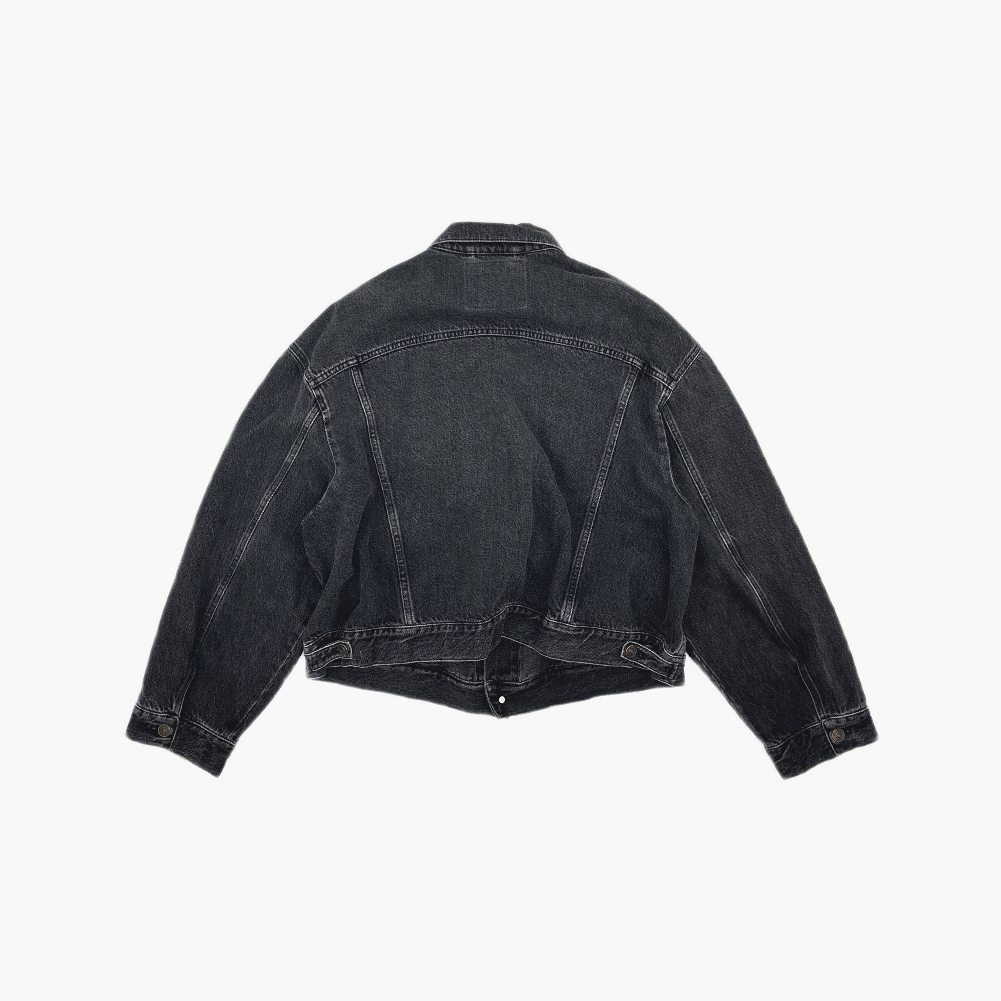 Balenciaga Balenciaga Washed Denim Jacket Size 40 Size US XXS / EU 40 - 2 Thumbnail