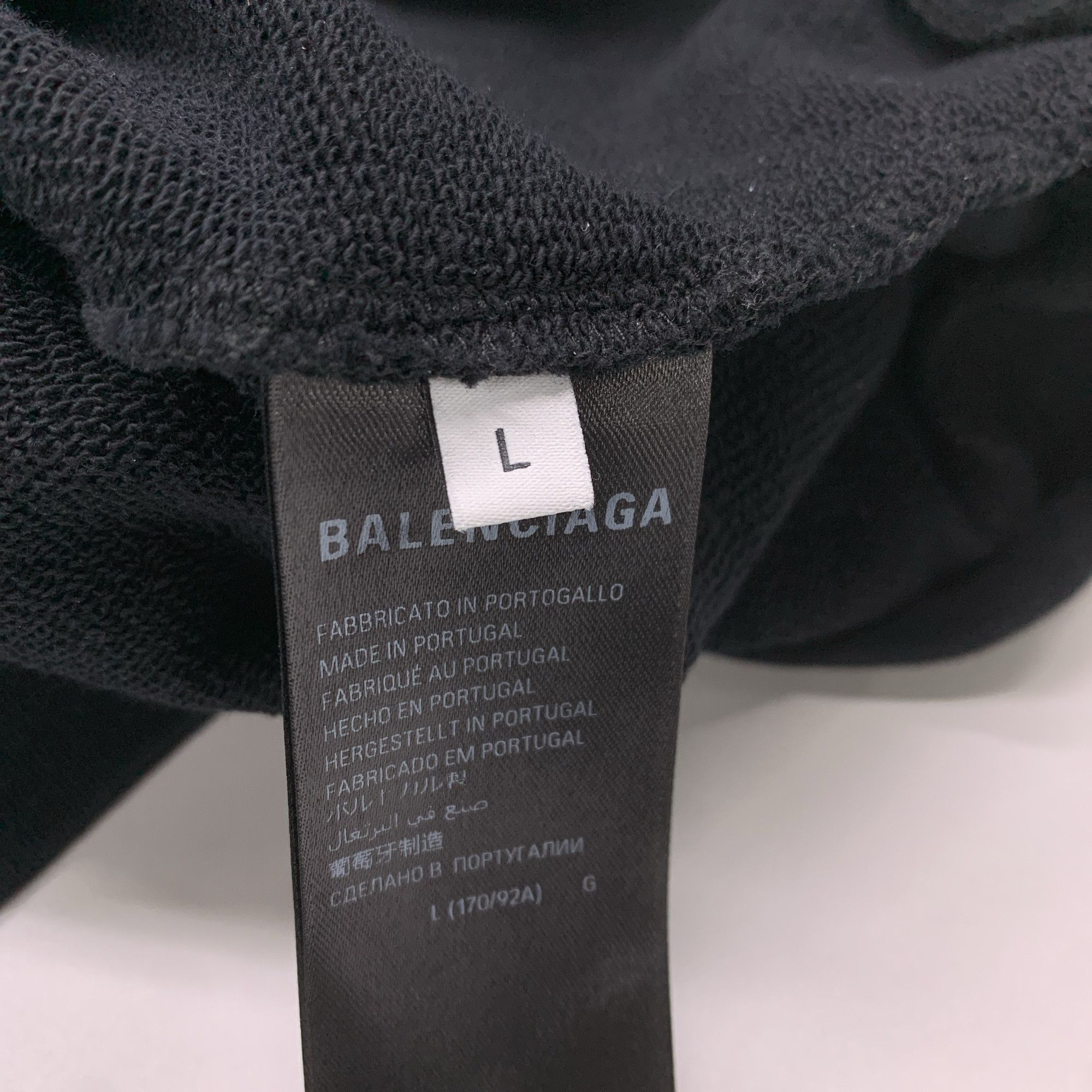 Balenciaga Balenciaga Paris 10 Zip Hoodie Size L Size US L / EU 52-54 / 3 - 4 Thumbnail