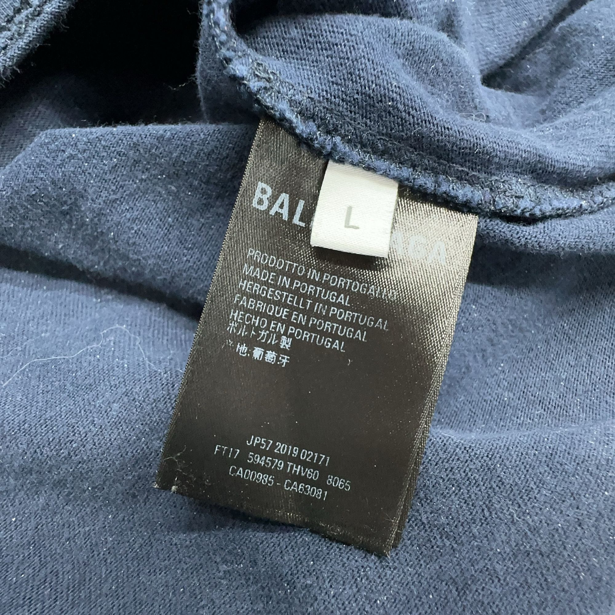 Balenciaga Balenciaga Bonjour Graphic T-Shirt Size L Size US L / EU 52-54 / 3 - 3 Thumbnail