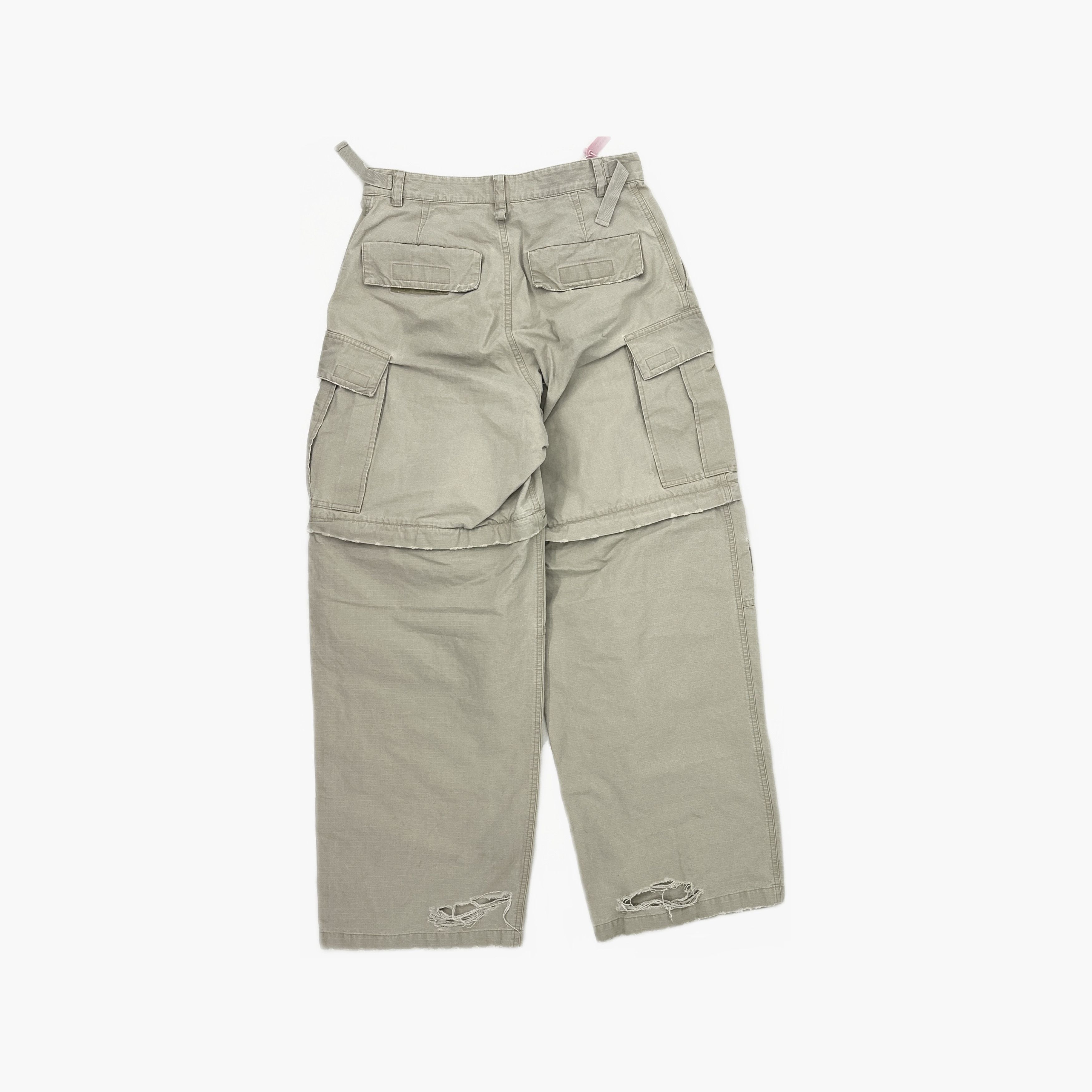 Balenciaga Balenciaga Garde-Robe Cargo Pants Size 28 Size US 28 / EU 44 - 2 Thumbnail