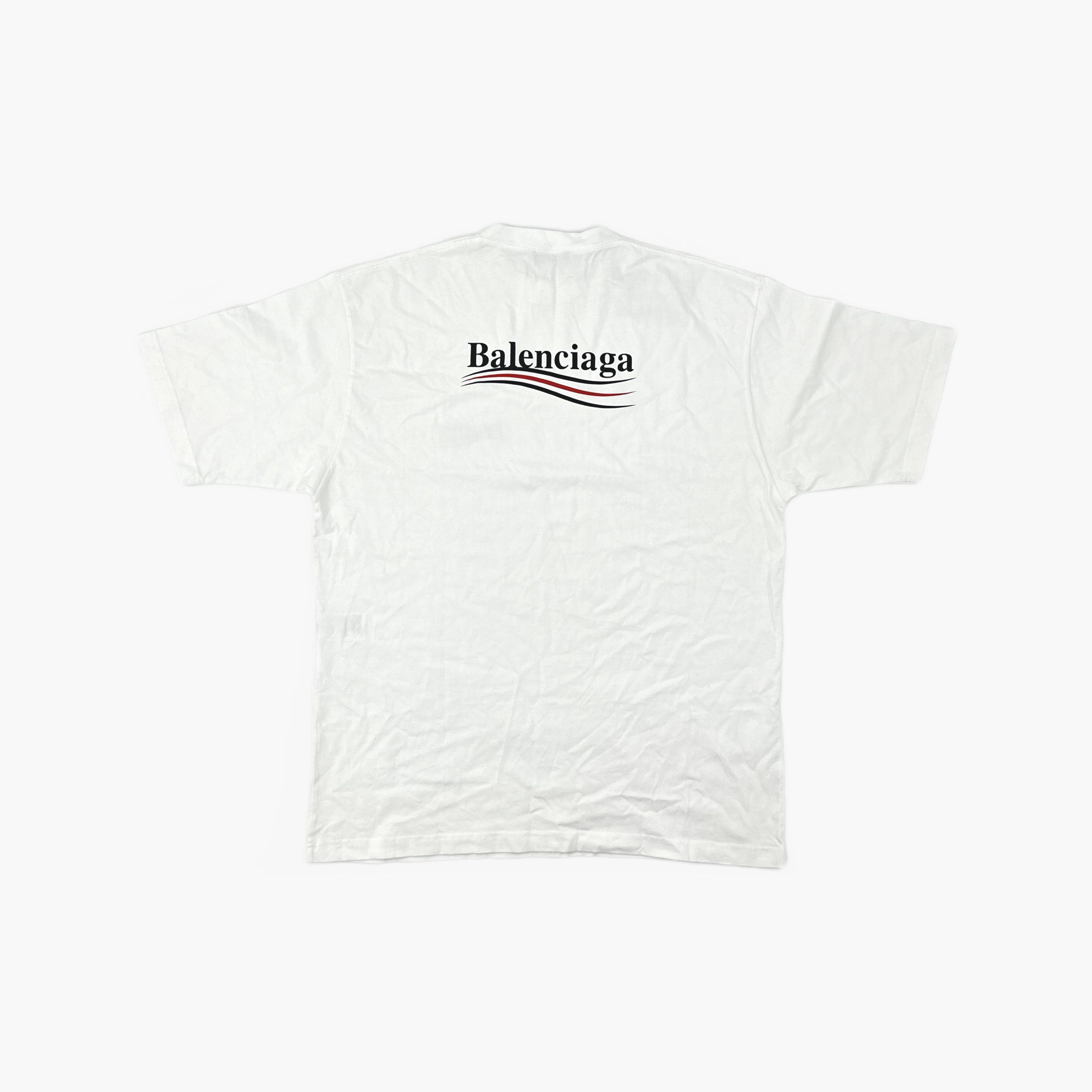 Balenciaga Balenciaga Political Campaign T-Shirt Size M Size US M / EU 48-50 / 2 - 2 Thumbnail