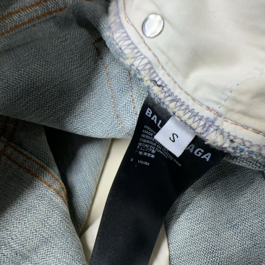 Balenciaga Balenciaga Shirt Wrapped Denim Jeans Size S Size US 30 / EU 46 - 3 Thumbnail