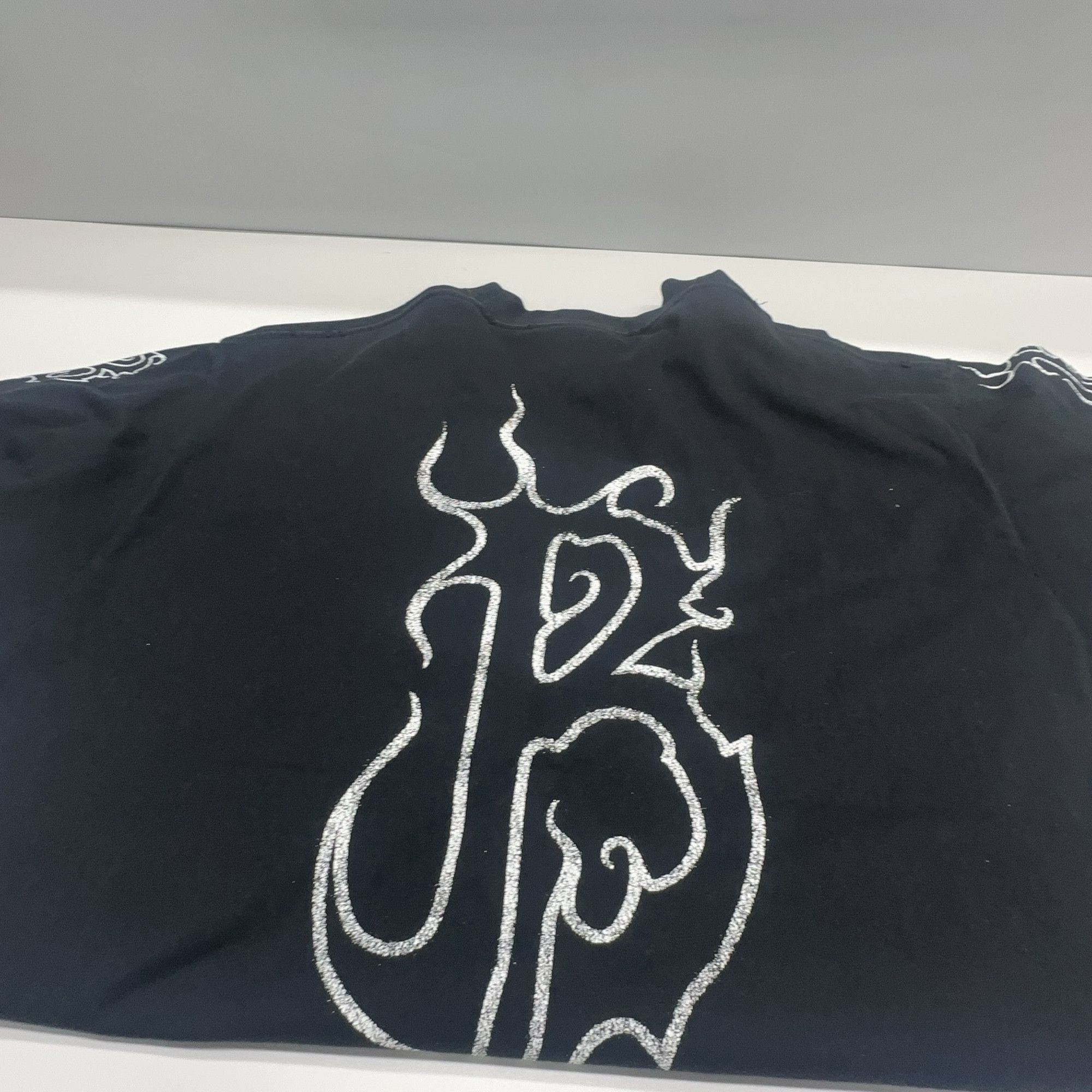 Balenciaga Balenciaga Gothic Logo T-Shirt Size L Size US L / EU 52-54 / 3 - 12 Thumbnail