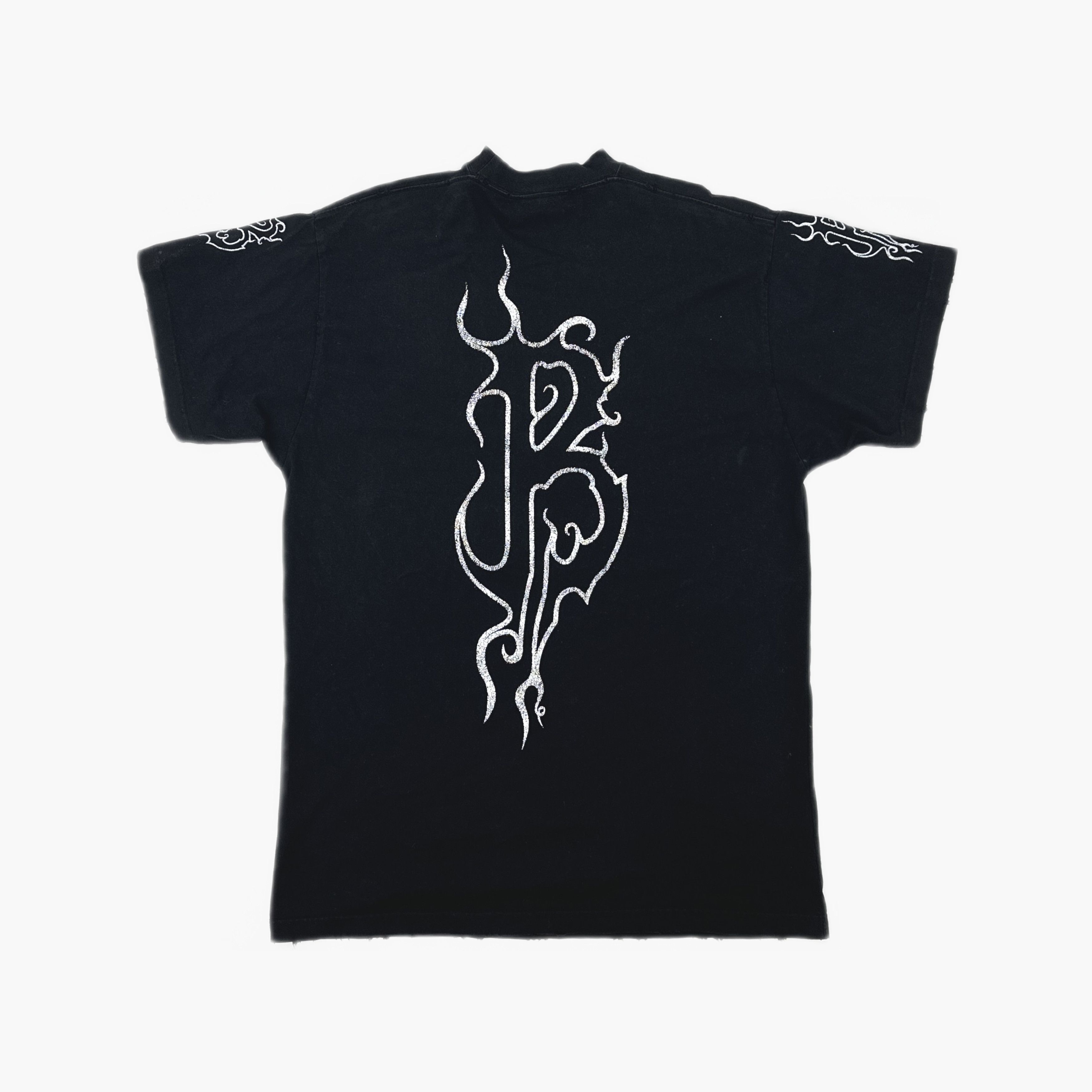 Balenciaga Balenciaga Gothic Logo T-Shirt Size L Size US L / EU 52-54 / 3 - 2 Thumbnail