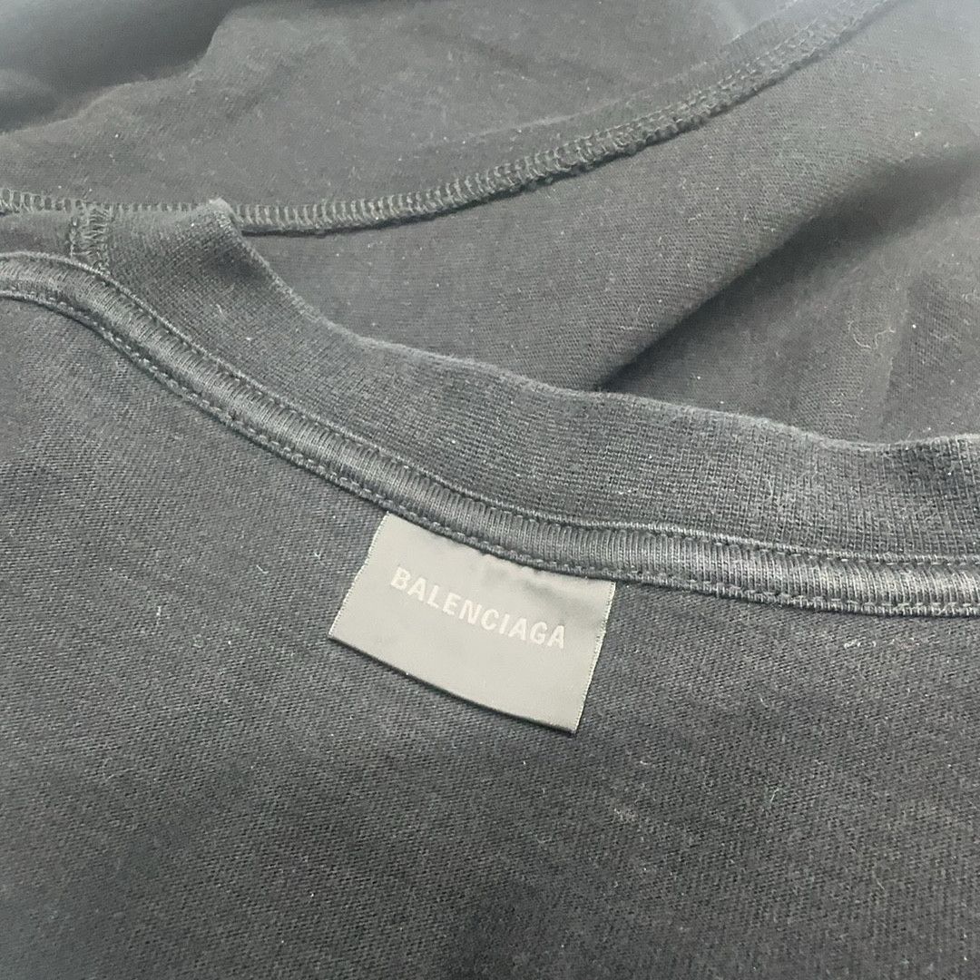 Balenciaga Balenciaga Wave Logo T-Shirt Size XS Size US XS / EU 42 / 0 - 5 Thumbnail