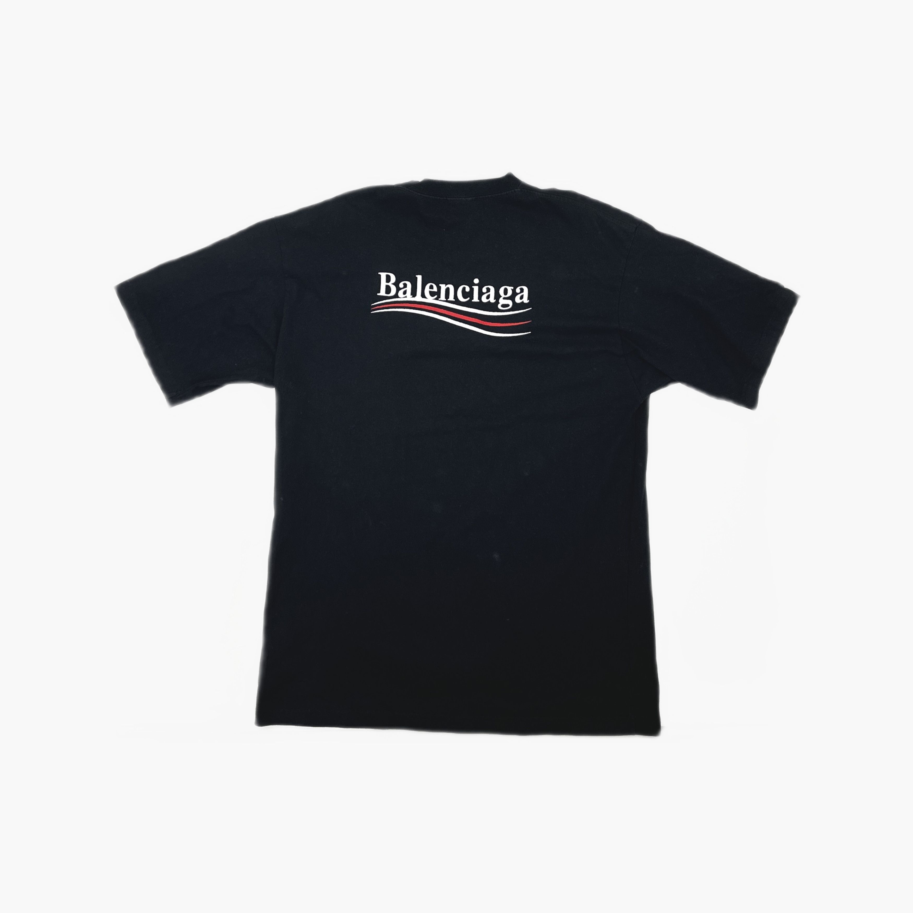 Balenciaga Balenciaga Wave Logo T-Shirt Size XS Size US XS / EU 42 / 0 - 2 Thumbnail