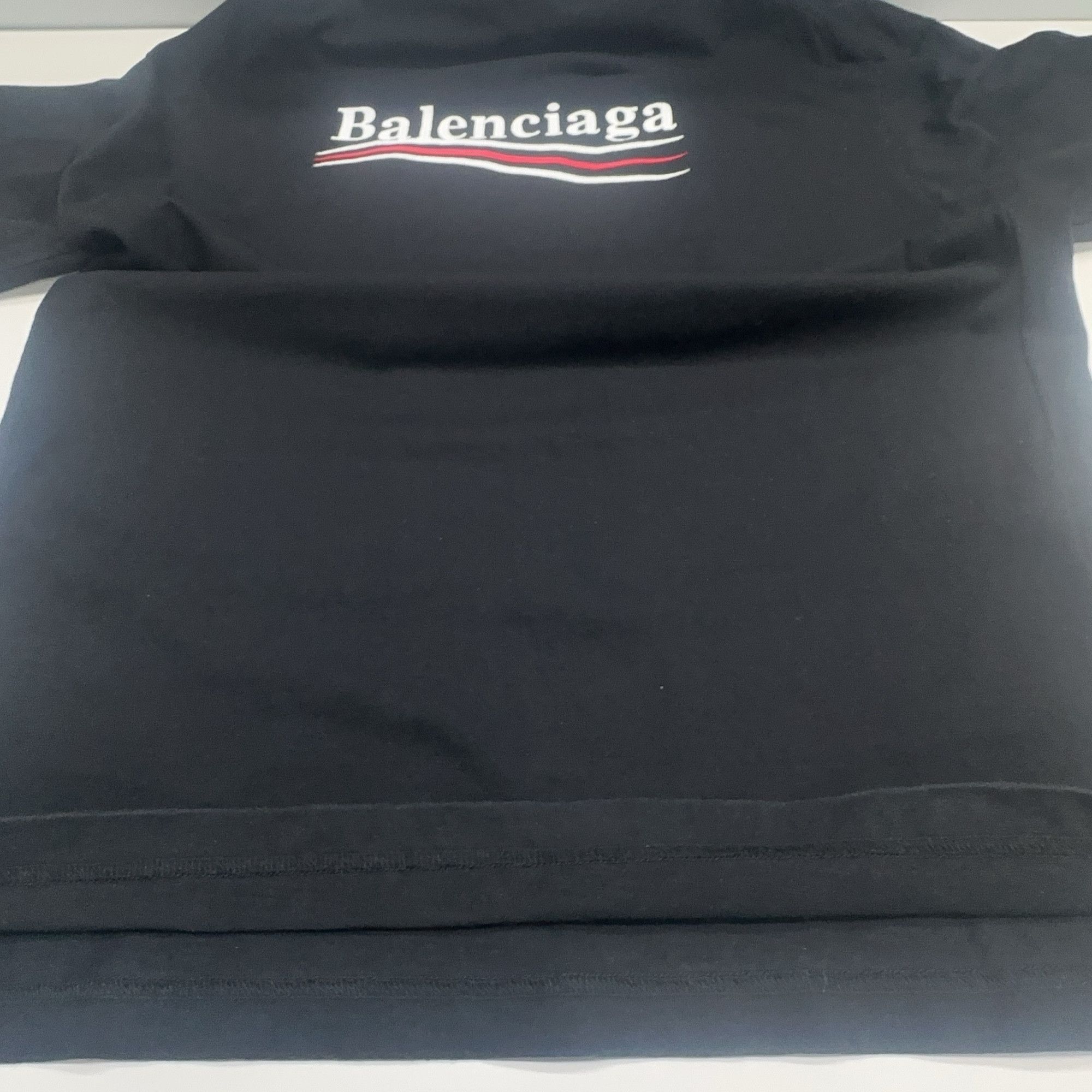 Balenciaga Balenciaga Wave Logo T-Shirt Size XS Size US XS / EU 42 / 0 - 9 Thumbnail