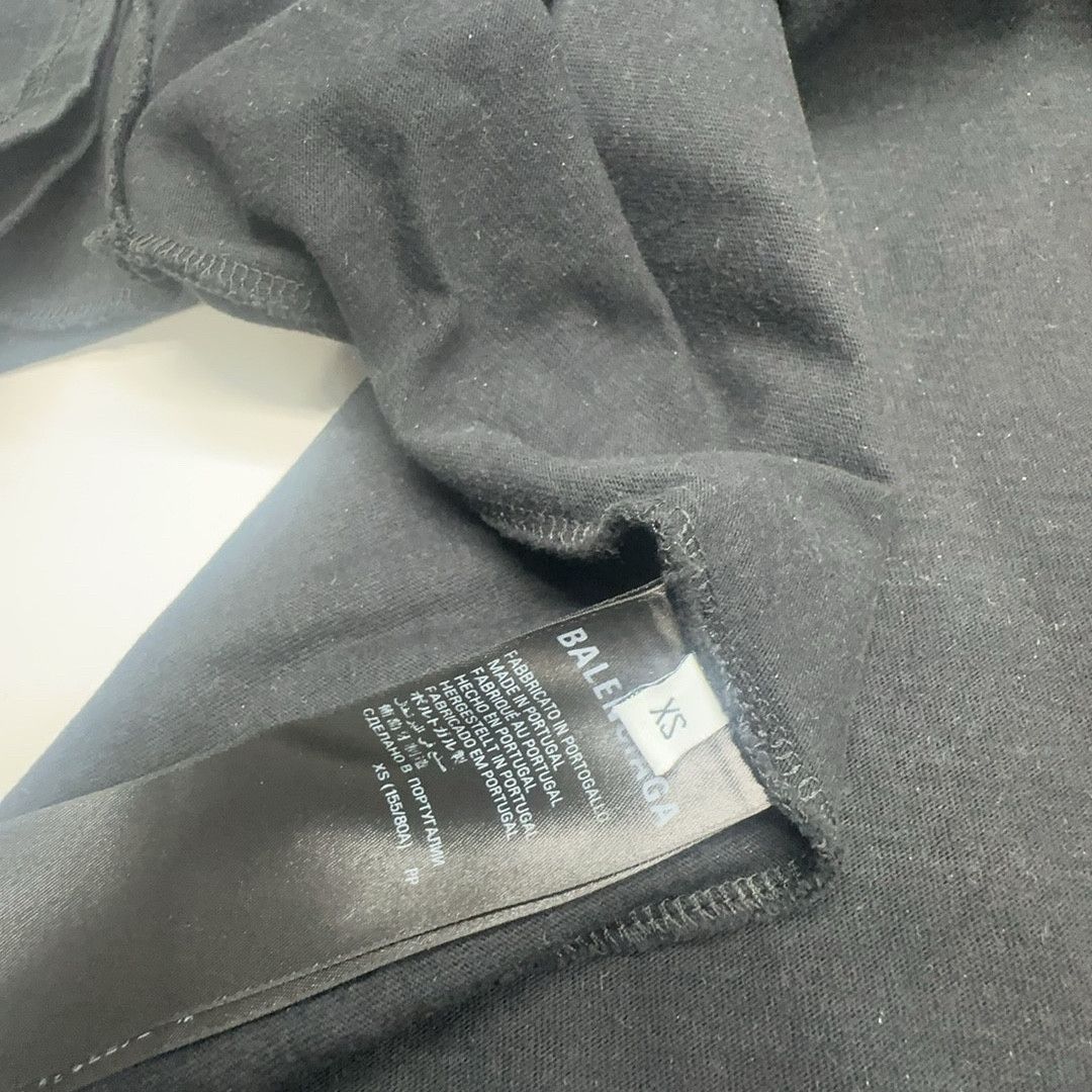 Balenciaga Balenciaga Wave Logo T-Shirt Size XS Size US XS / EU 42 / 0 - 3 Thumbnail