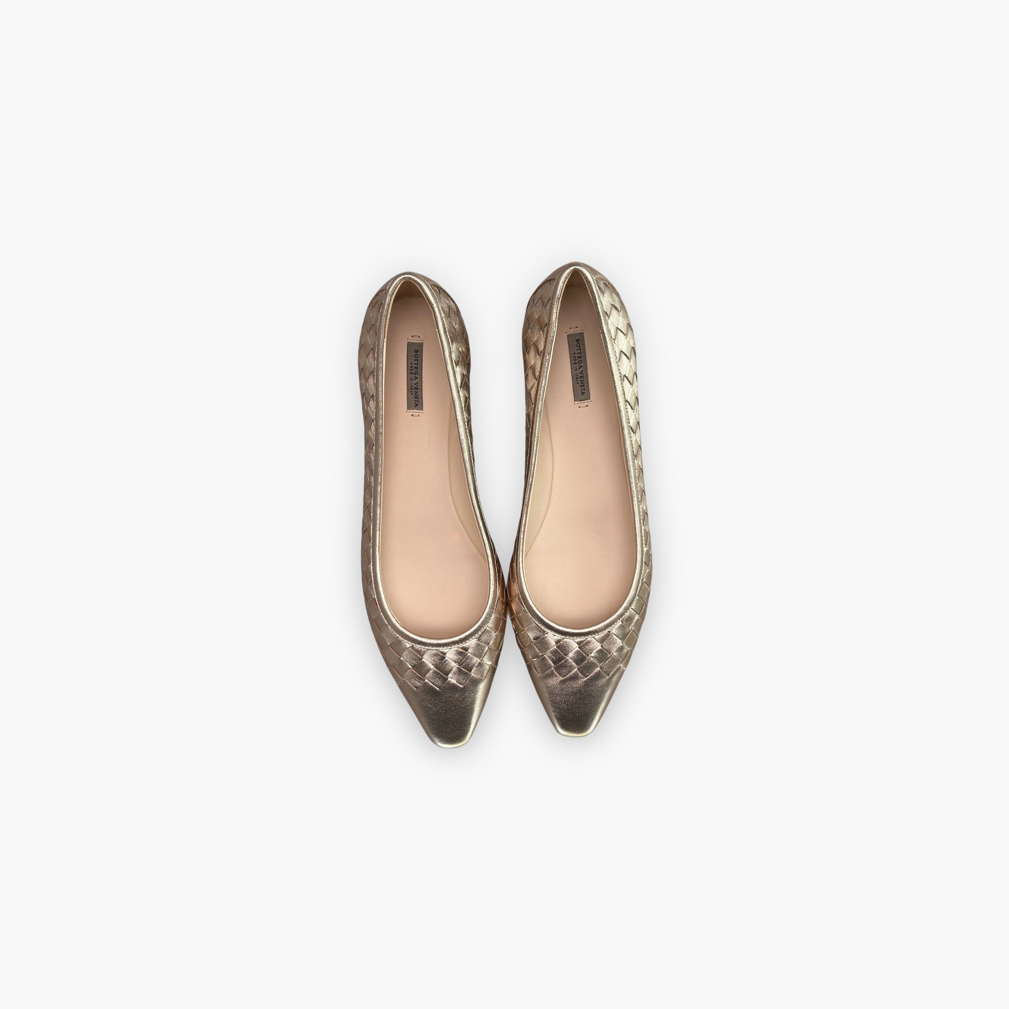 Bottega Veneta Bottega Veneta Intrecciato Flats Size 37.5 Size US 7.5 / IT 37.5 - 9 Thumbnail