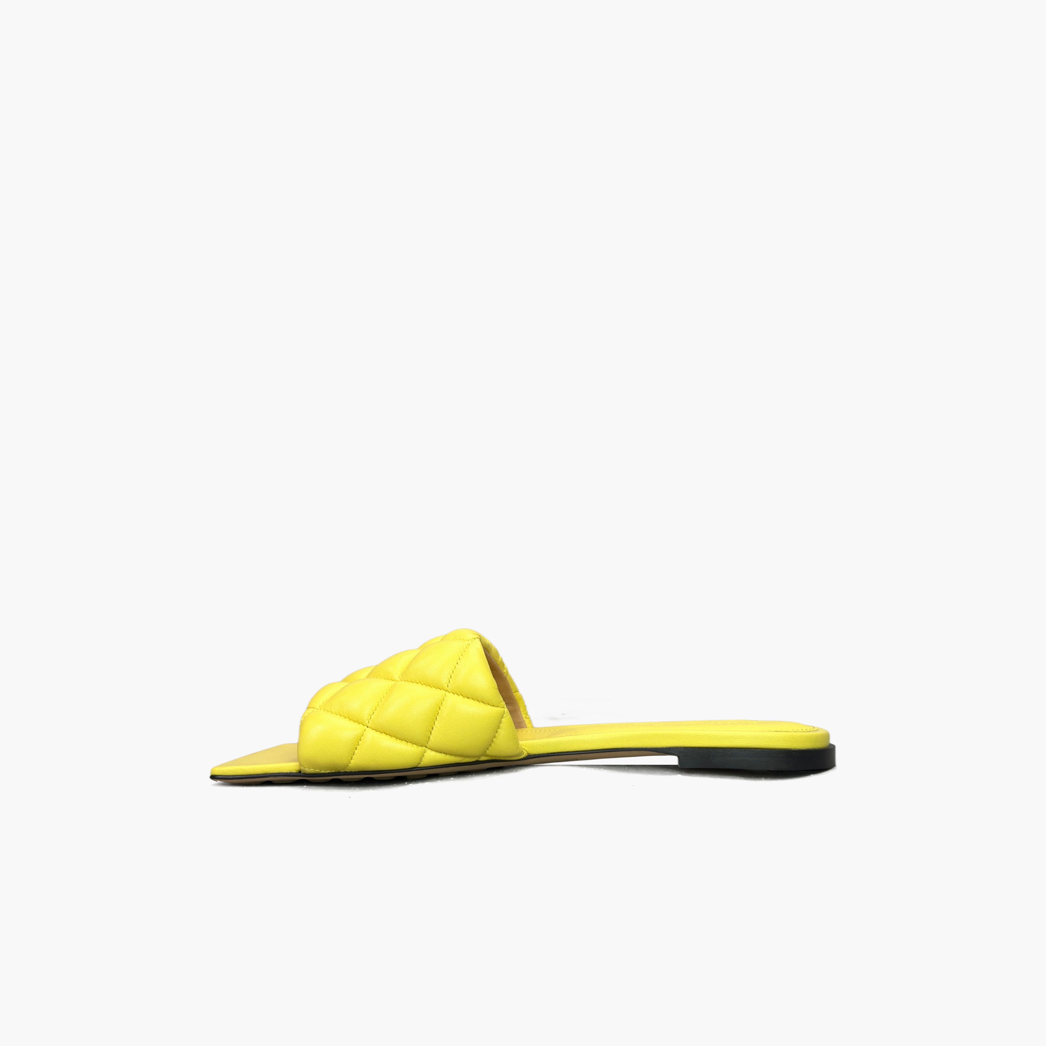 Bottega Veneta Bottega Veneta Quilted Leather Sandals Size 35.5 Size US 5.5 / IT 35.5 - 3 Thumbnail