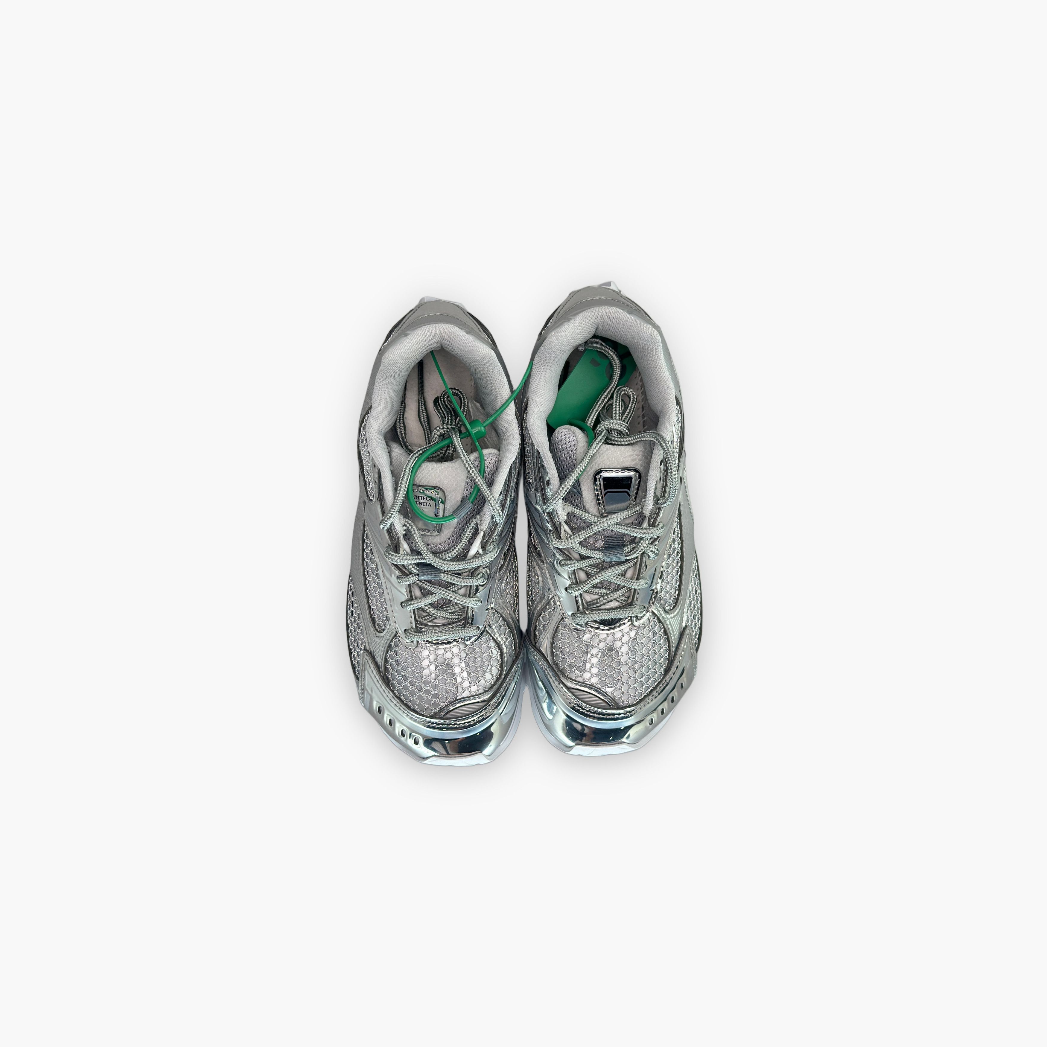 Bottega Veneta Bottega Veneta Orbit Sneakers Silver Size 37 Size US 7 / IT 37 - 9 Thumbnail