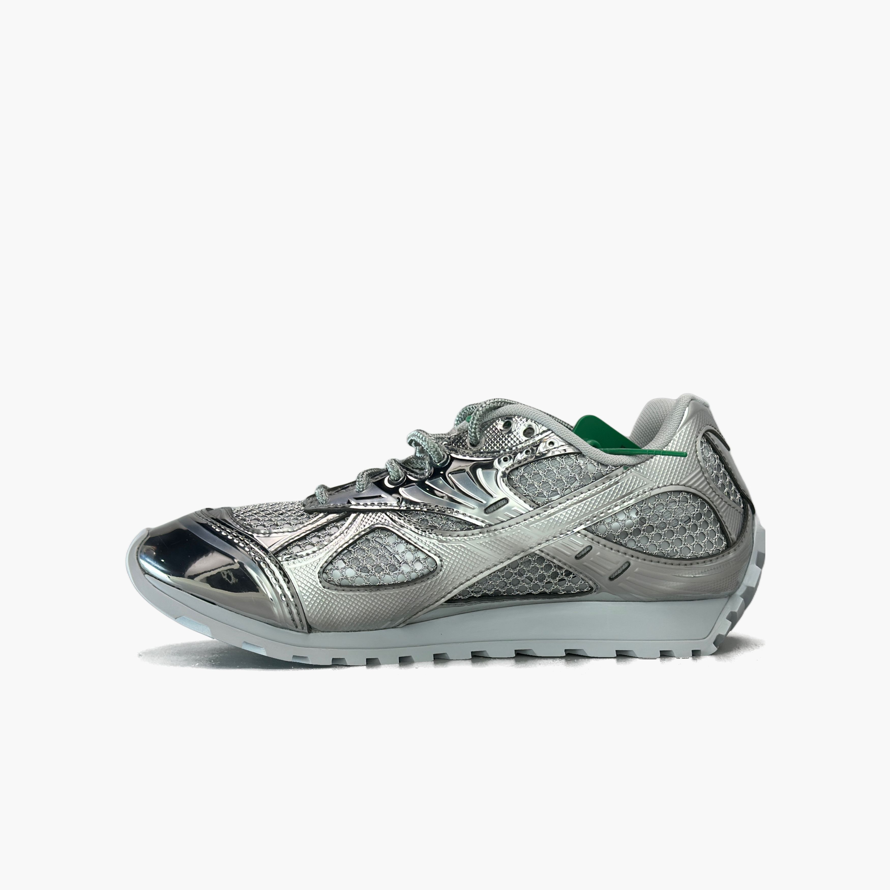 Bottega Veneta Bottega Veneta Orbit Sneakers Silver Size 37 Size US 7 / IT 37 - 3 Thumbnail