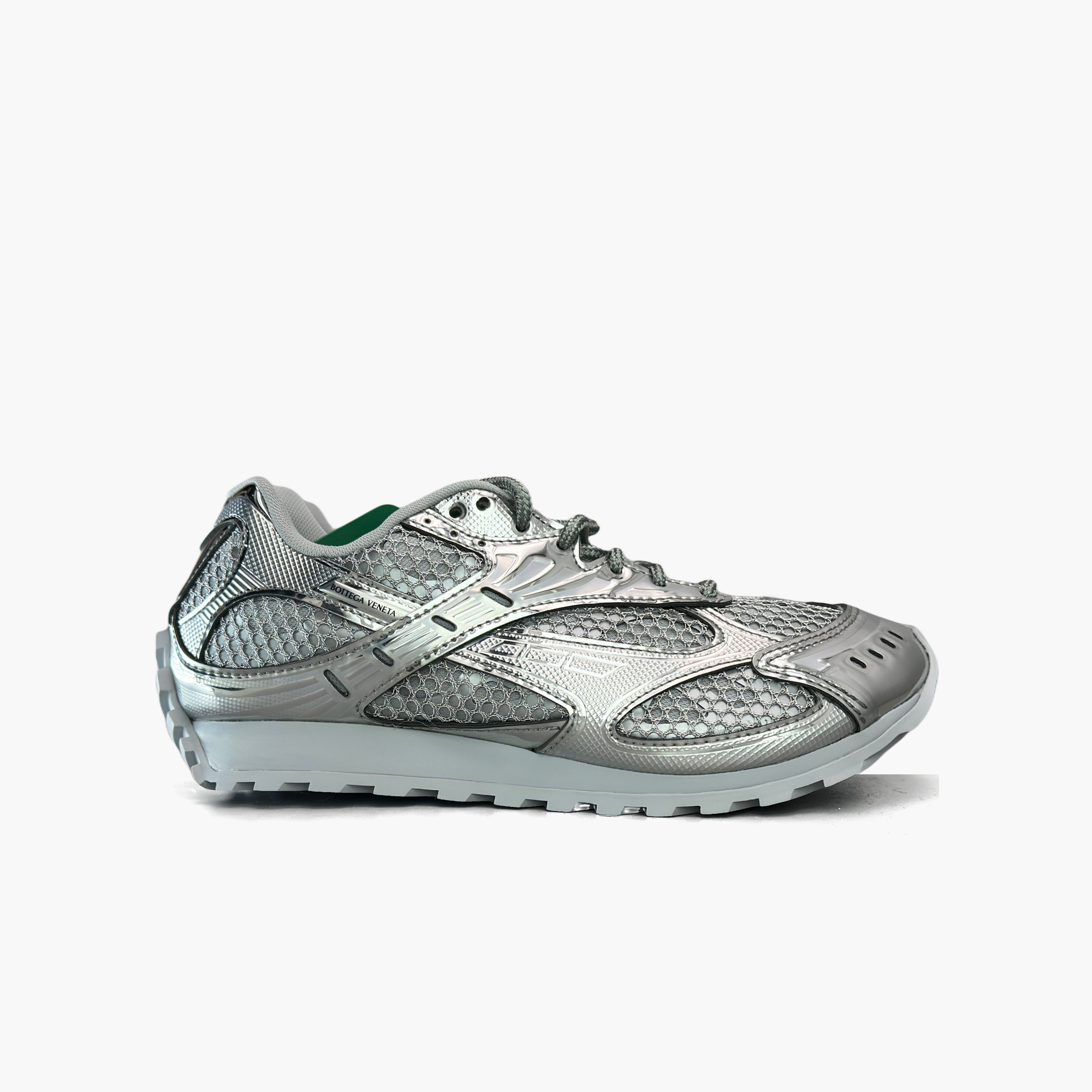 Bottega Veneta Bottega Veneta Orbit Sneakers Silver Size 37 Size US 7 / IT 37 - 4 Thumbnail