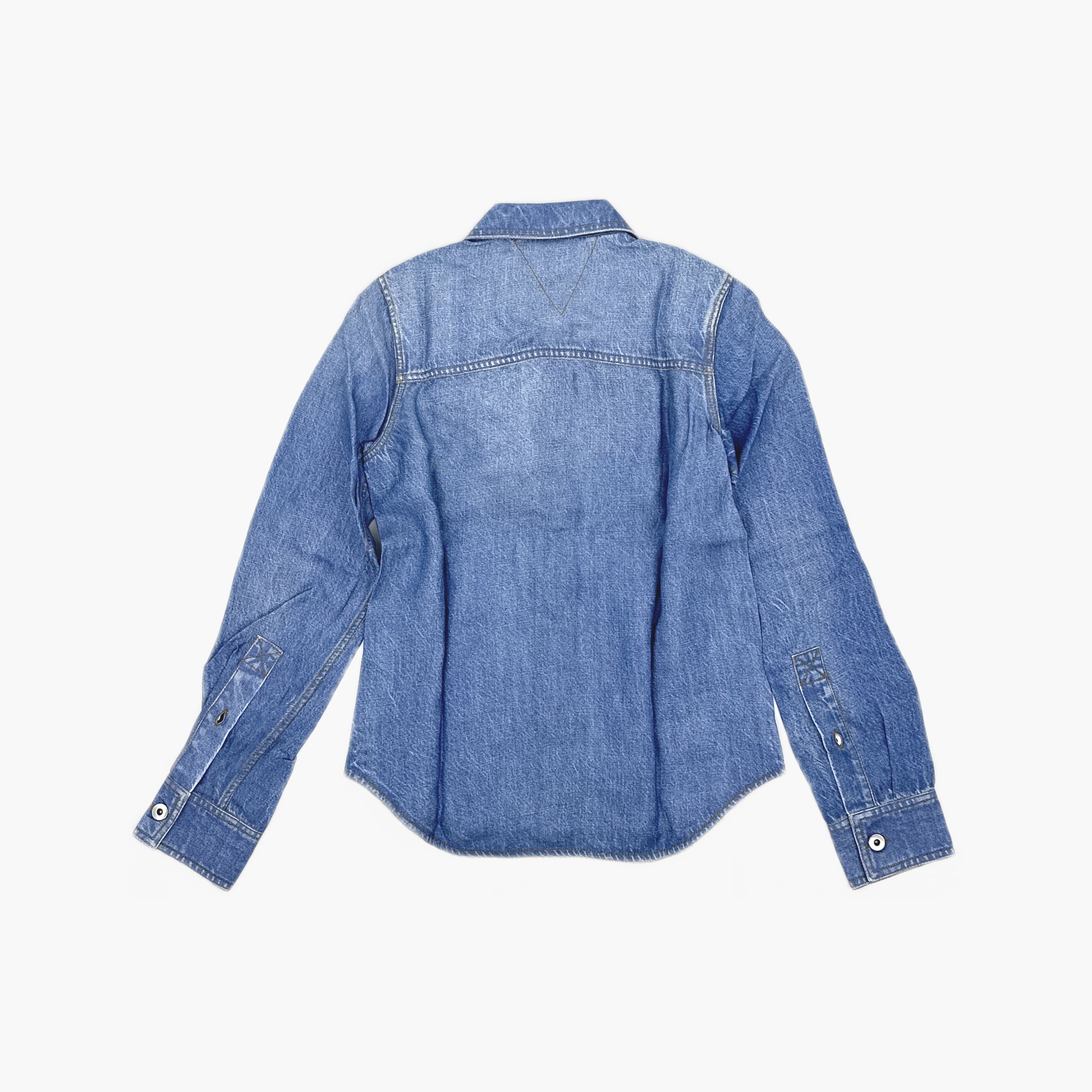 Bottega Veneta Bottega Veneta Denim Button Up Shirt Size 38 Size XS / US 0-2 / IT 36-38 - 2 Thumbnail