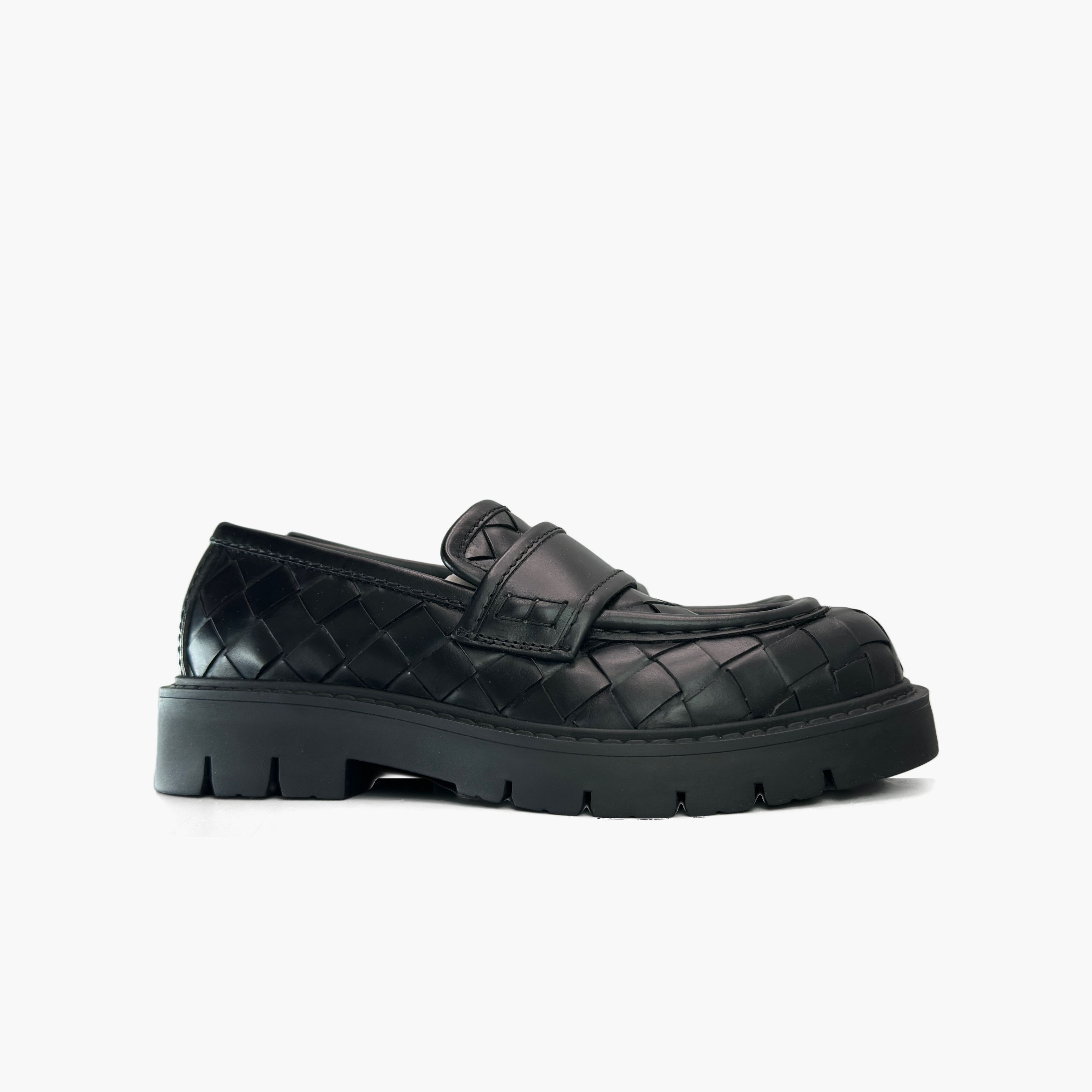 Bottega Veneta Bottega Veneta Intrecciato Leather Loafers Size 37 Size US 7 / IT 37 - 4 Thumbnail