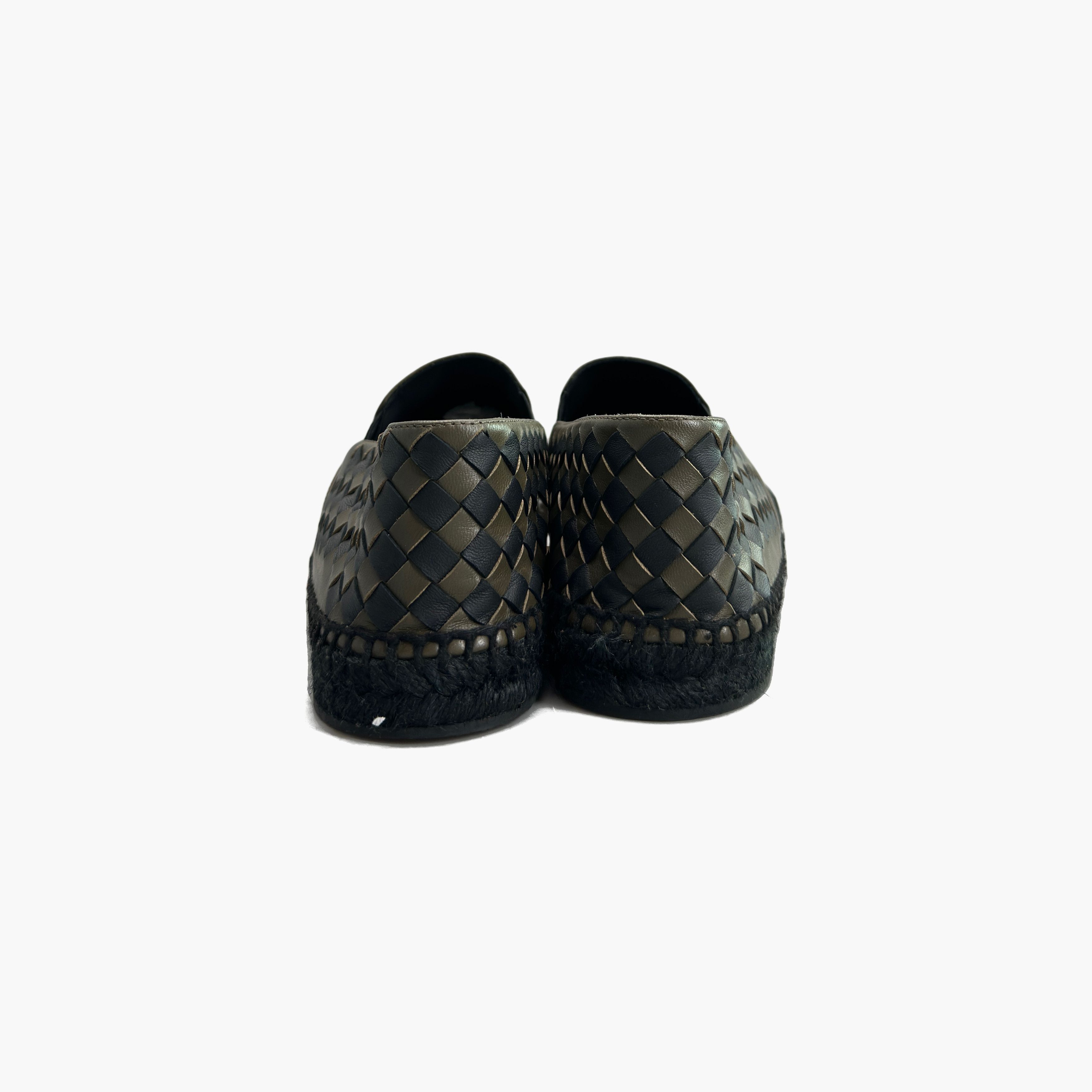 Bottega Veneta Bottega Veneta Intrecciato Leather Espadrilles US 6 Size US 6 / EU 39 - 6 Thumbnail