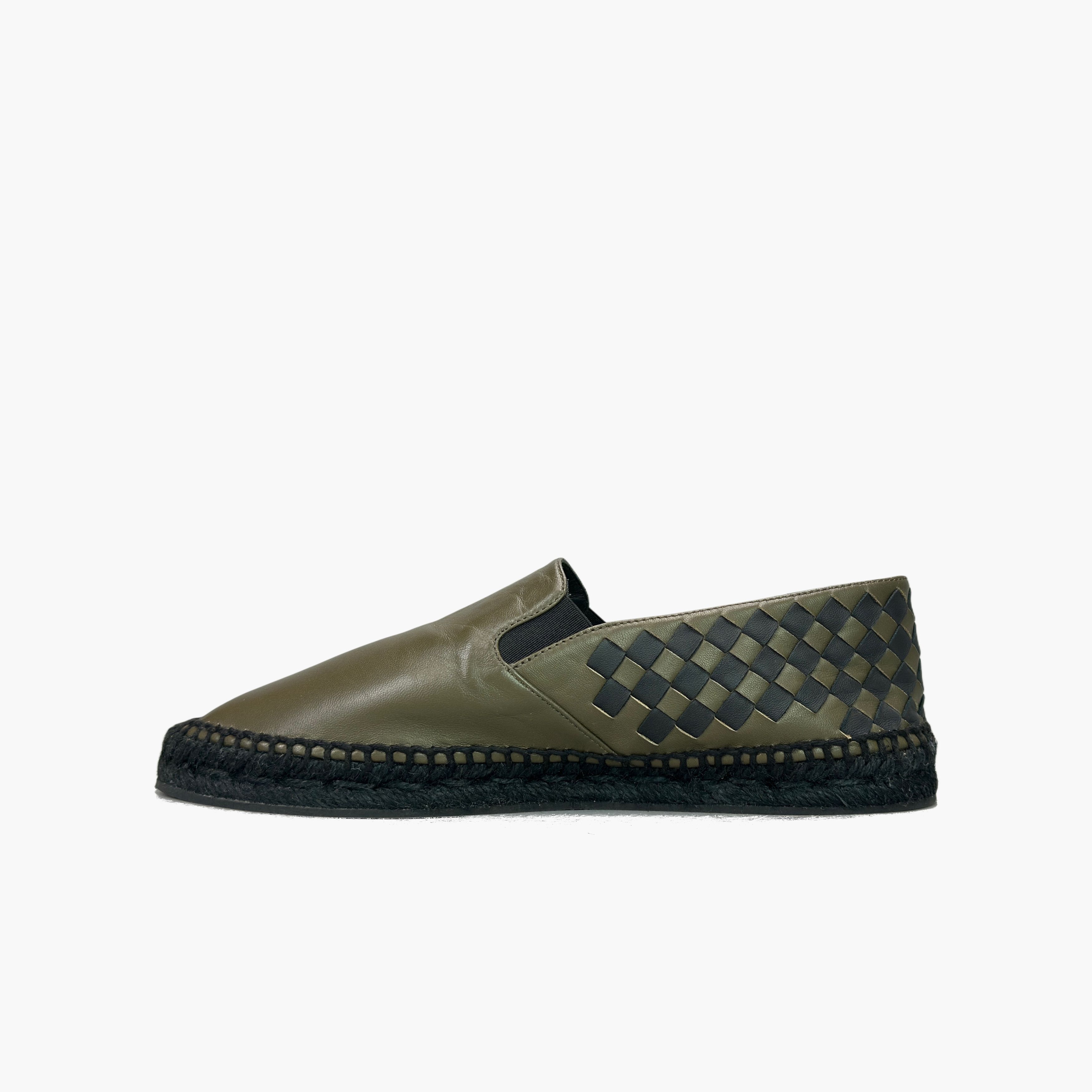 Bottega Veneta Bottega Veneta Intrecciato Leather Espadrilles US 6 Size US 6 / EU 39 - 3 Thumbnail