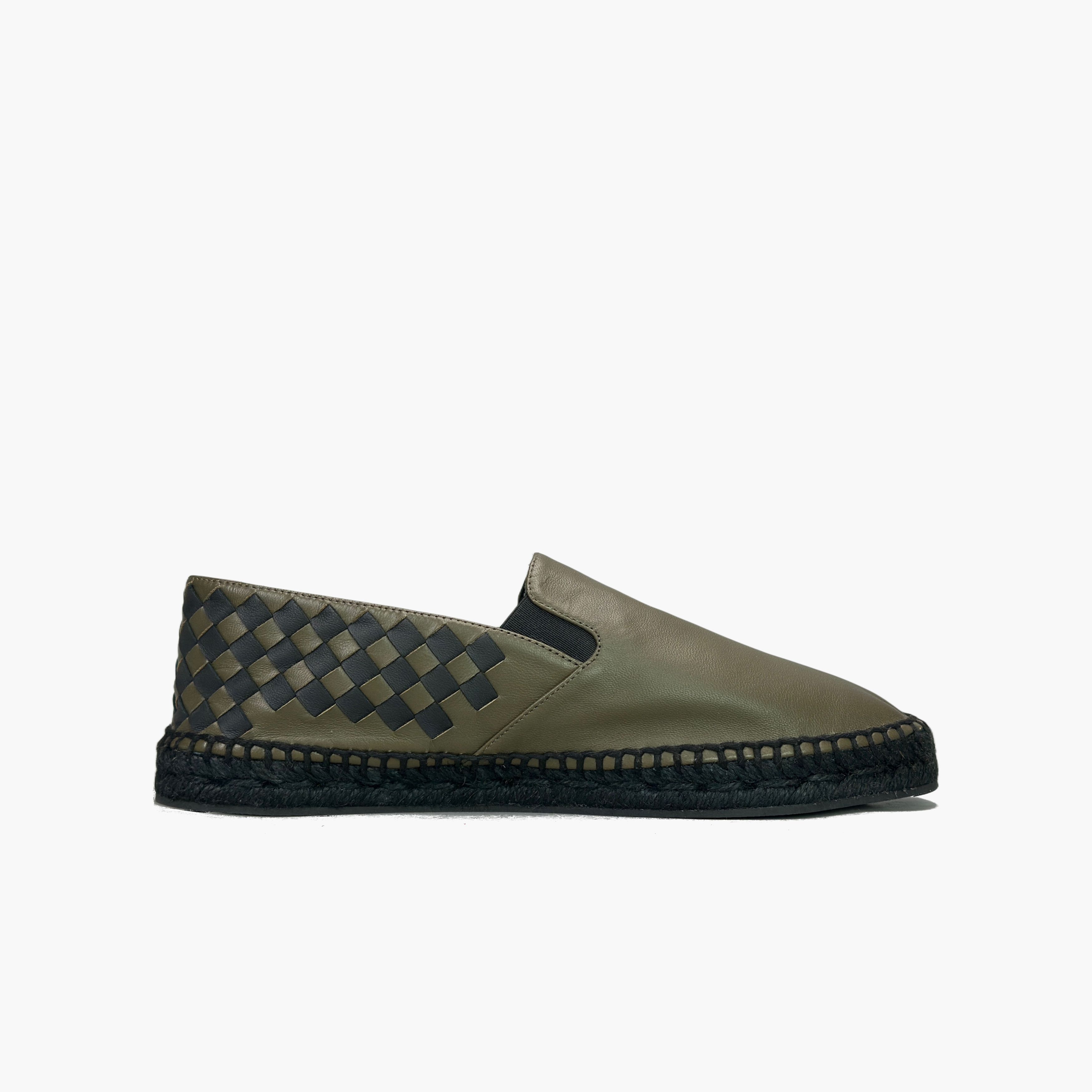 Bottega Veneta Bottega Veneta Intrecciato Leather Espadrilles US 6 Size US 6 / EU 39 - 2 Thumbnail