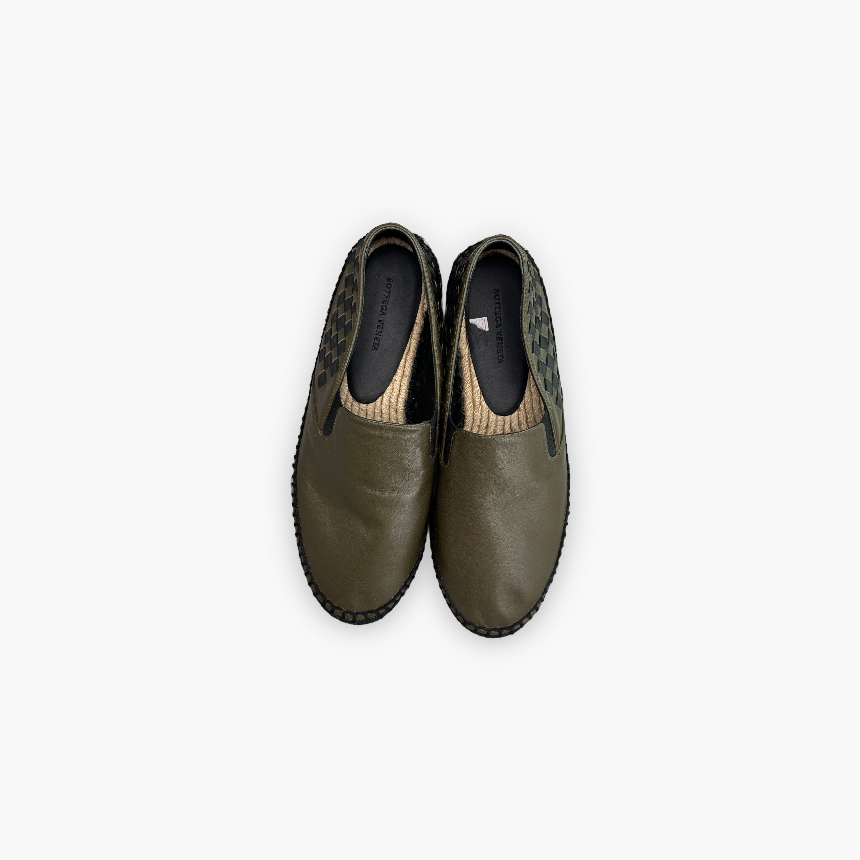 Bottega Veneta Bottega Veneta Intrecciato Leather Espadrilles US 6 Size US 6 / EU 39 - 9 Thumbnail