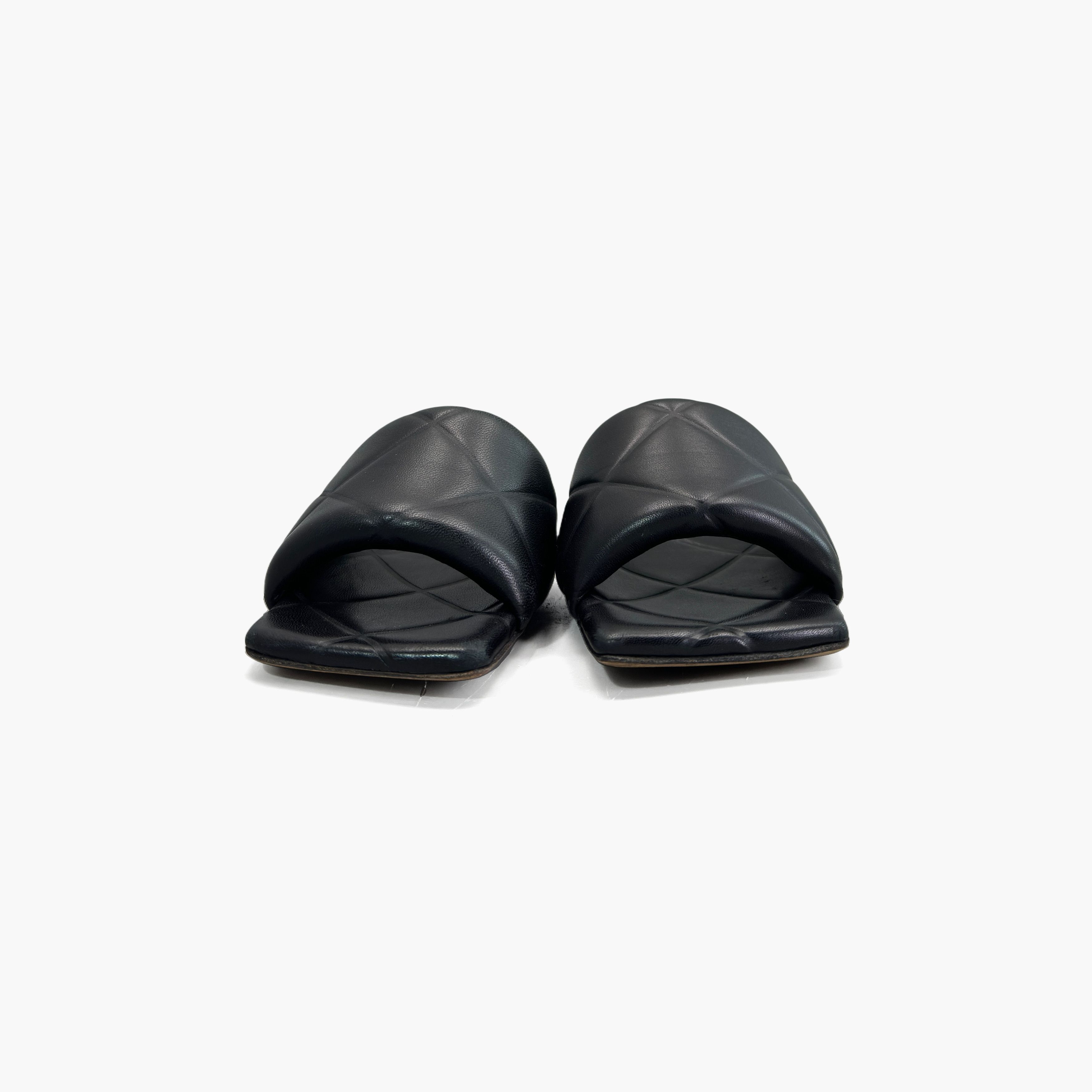 Bottega Veneta Bottega Veneta Lido Quilted Leather Sandals Size 37 Size US 7 / IT 37 - 5 Thumbnail