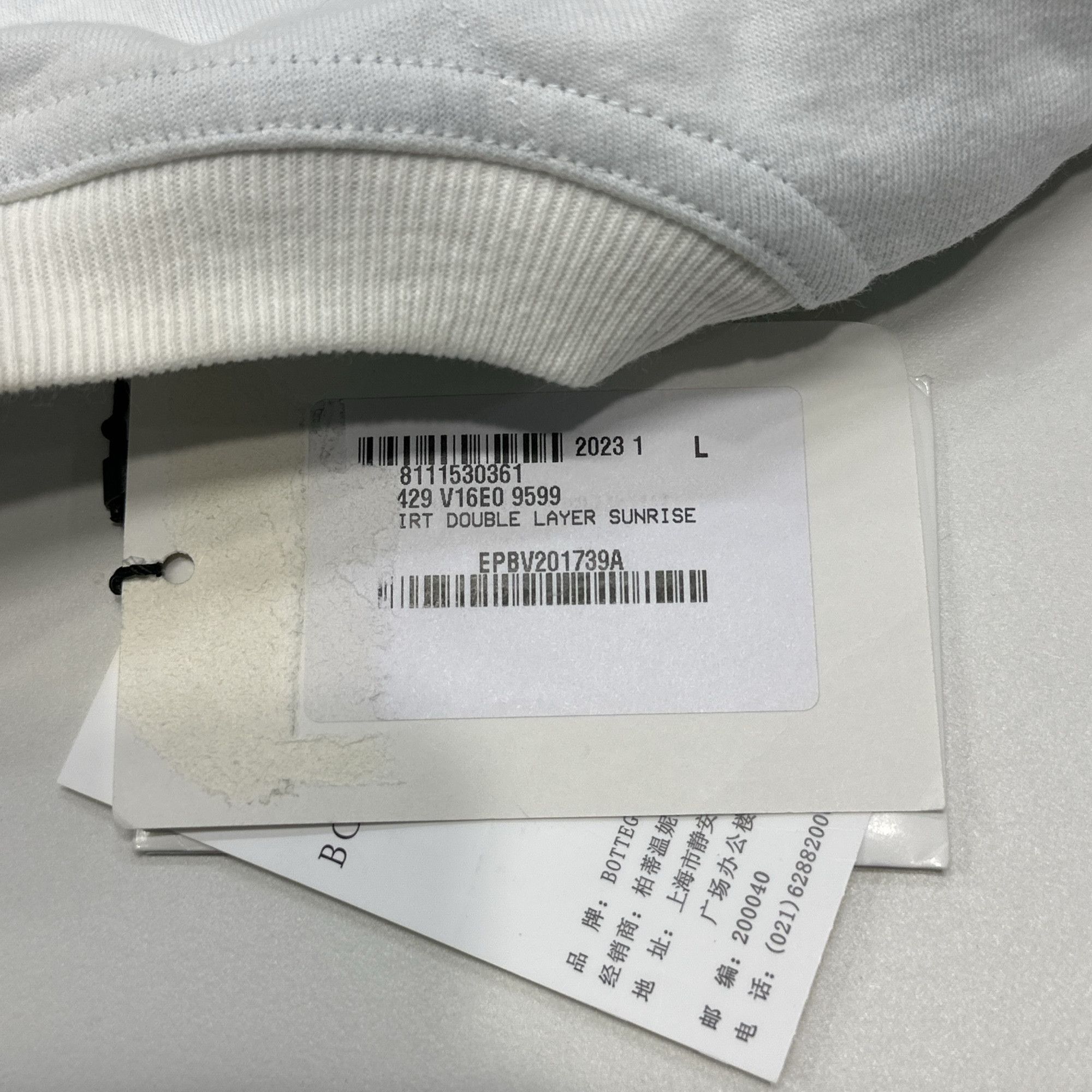 Bottega Veneta Bottega Veneta Double Layer T-Shirt Size L Size L / US 10 / IT 46 - 3 Thumbnail