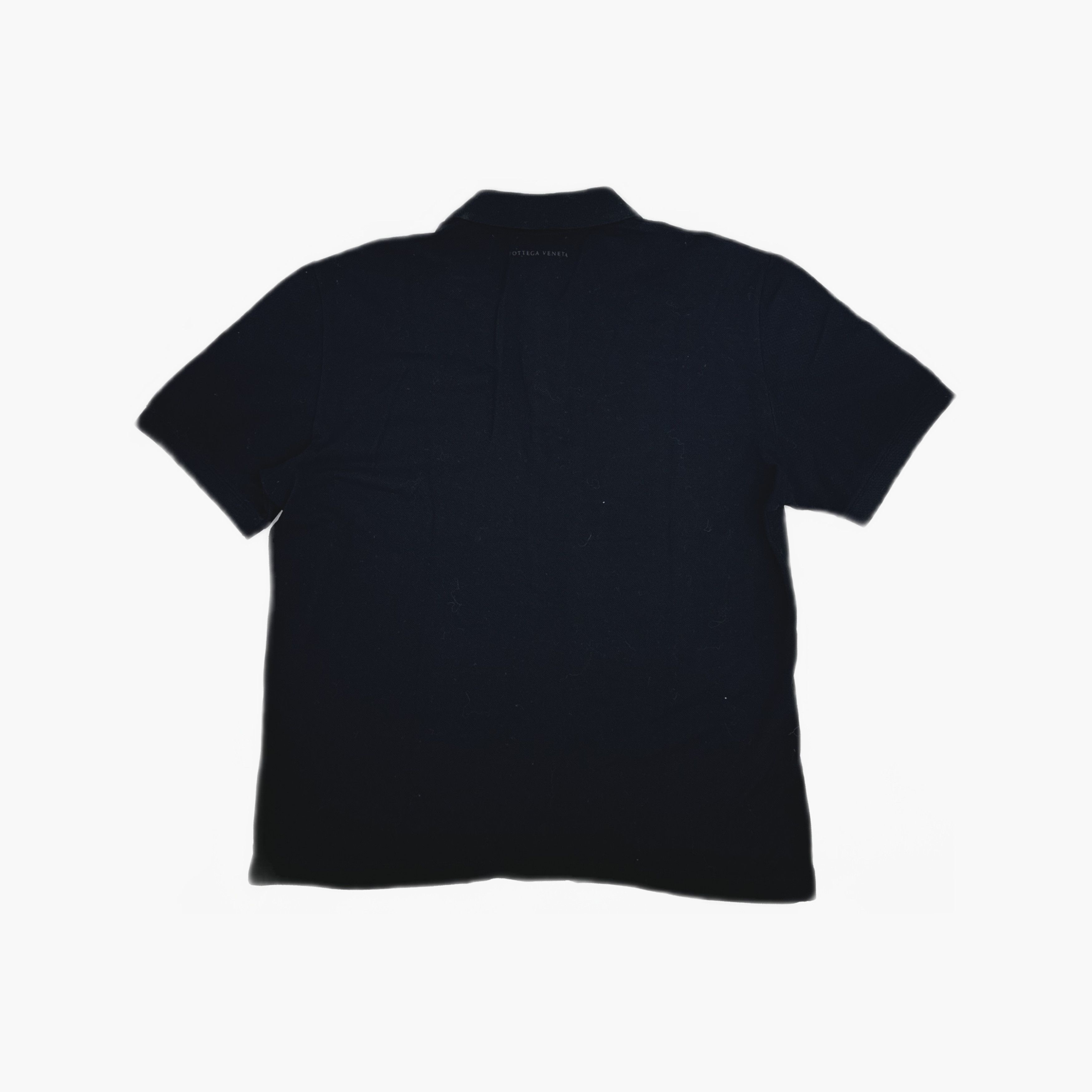 Bottega Veneta Bottega Veneta Black Cotton Polo Shirt Size L Size US L / EU 52-54 / 3 - 2 Thumbnail