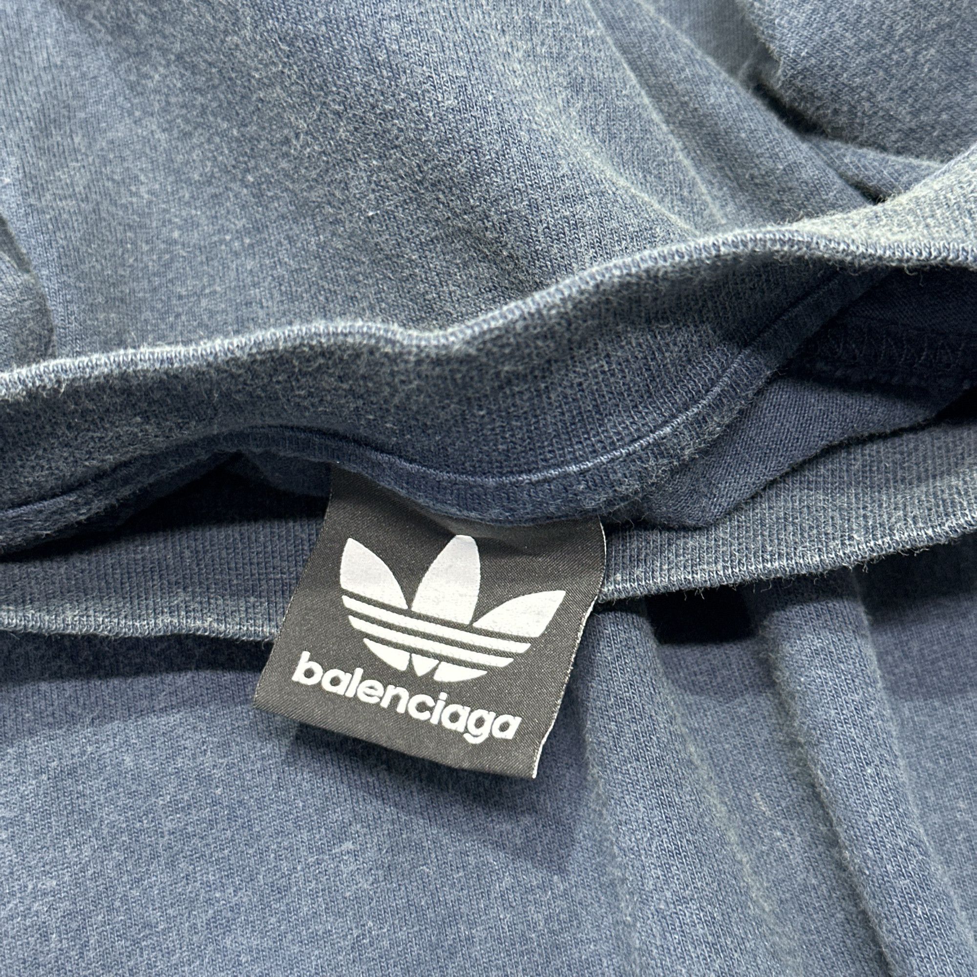 Balenciaga Balenciaga x Adidas Logo Colorblock T-Shirt Size L Size US L / EU 52-54 / 3 - 3 Thumbnail