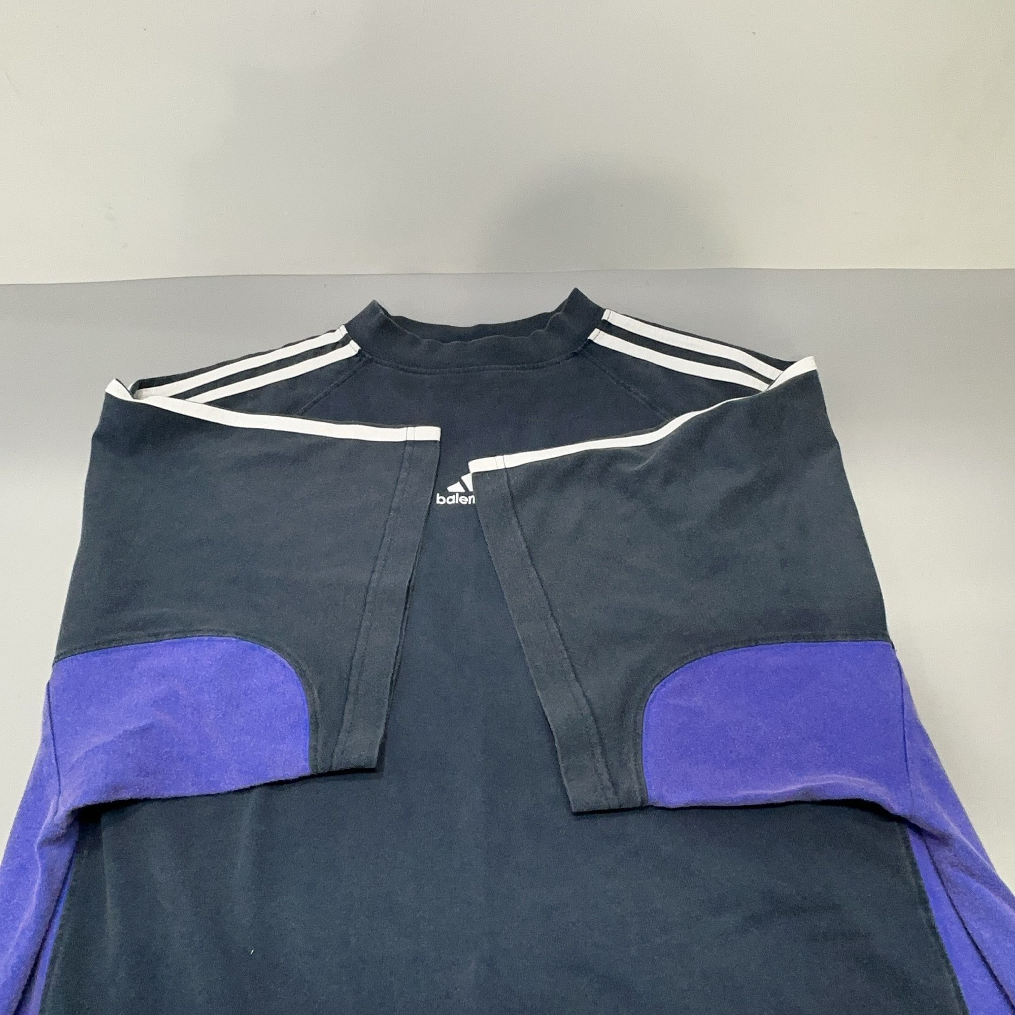 Balenciaga Balenciaga x Adidas Logo Colorblock T-Shirt Size L Size US L / EU 52-54 / 3 - 11 Thumbnail