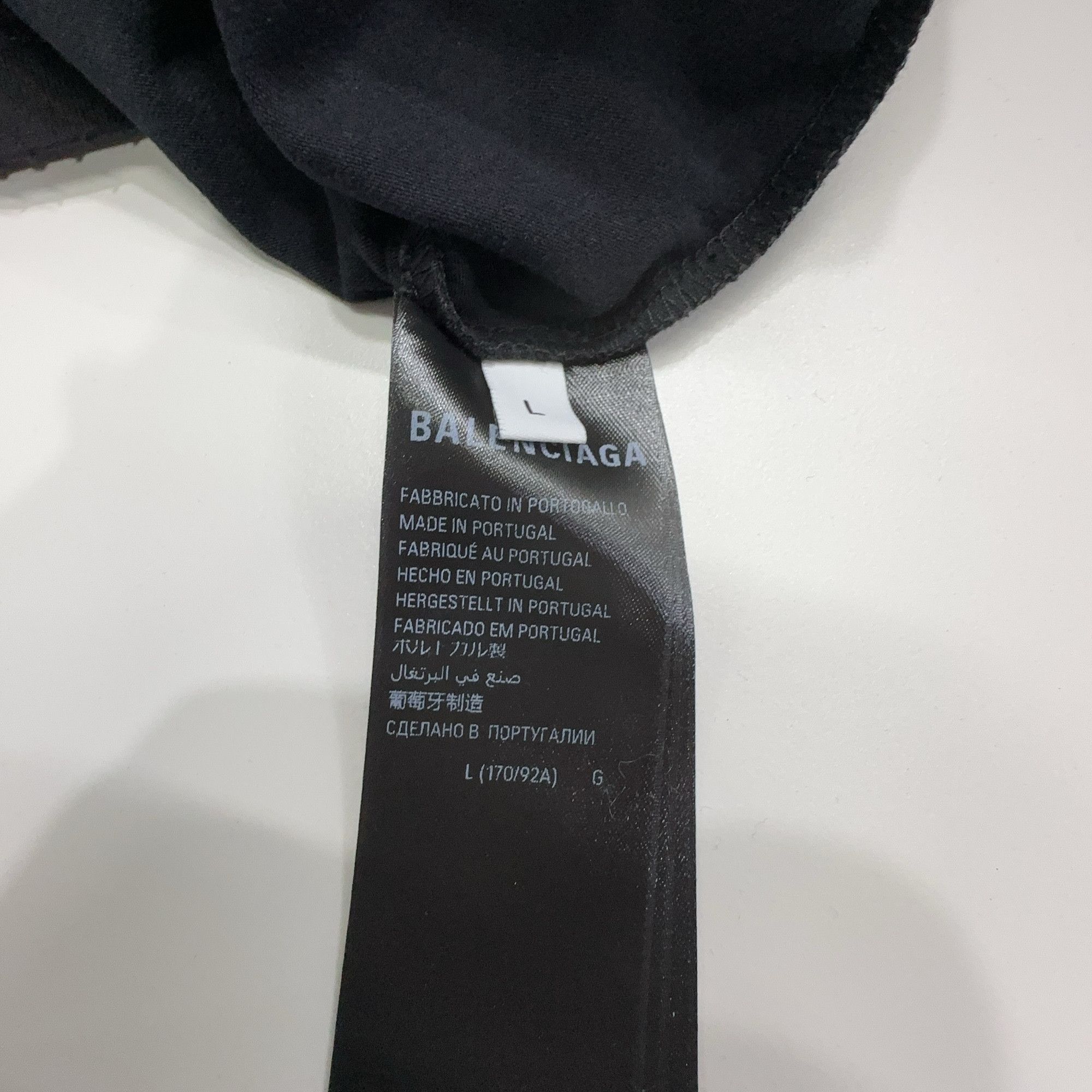 Balenciaga Balenciaga Logo Hoodie Size L Size US L / EU 52-54 / 3 - 3 Thumbnail