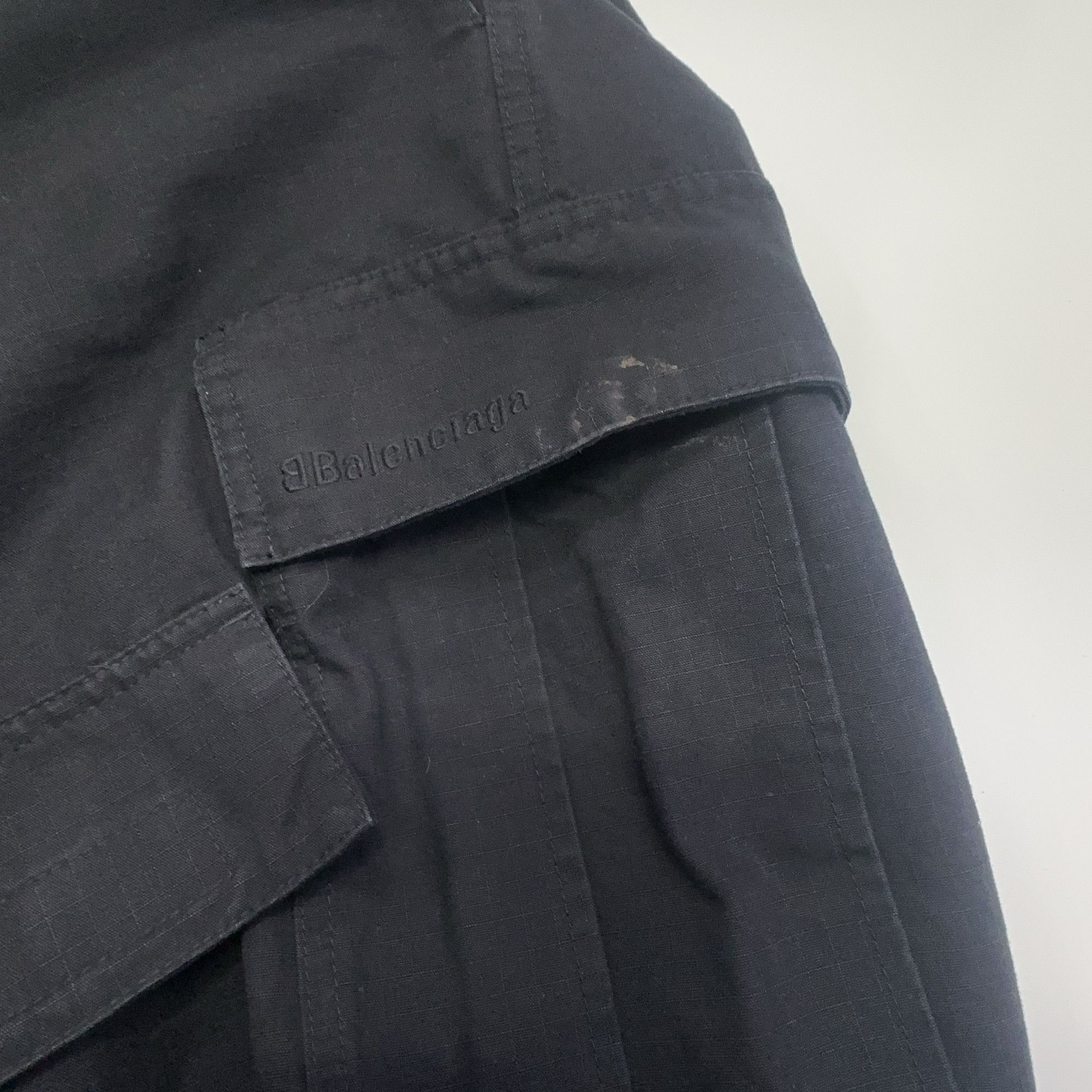 Balenciaga Balenciaga Cargo Casual Pants Black US 27 Size US 27 - 6 Thumbnail