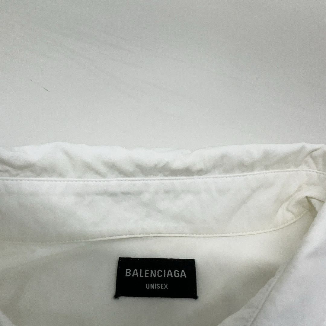Balenciaga Balenciaga NASA Embroidery Button Up Shirt Size M Size US M / EU 48-50 / 2 - 5 Thumbnail