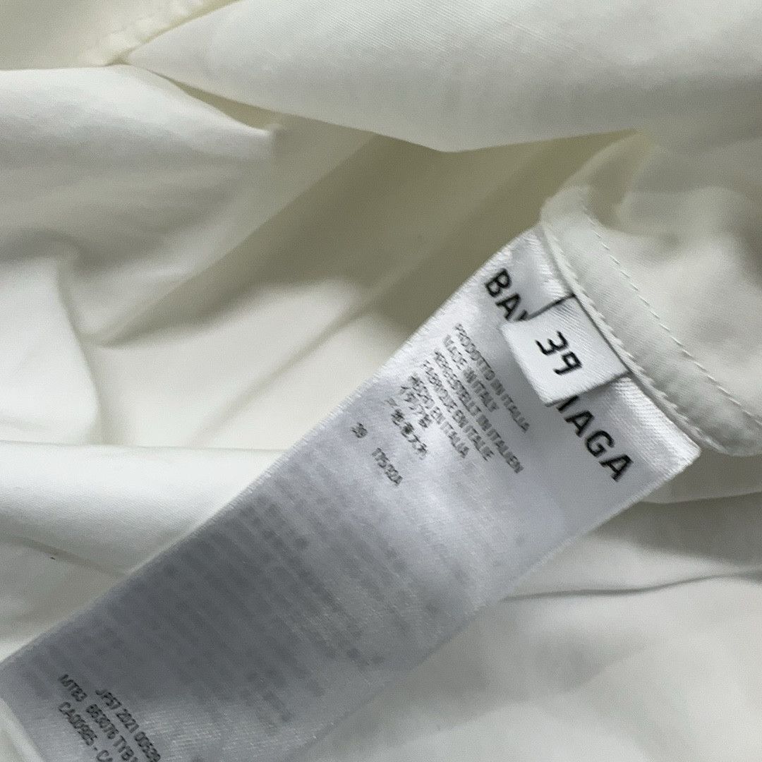 Balenciaga Balenciaga NASA Embroidery Button Up Shirt Size M Size US M / EU 48-50 / 2 - 4 Thumbnail