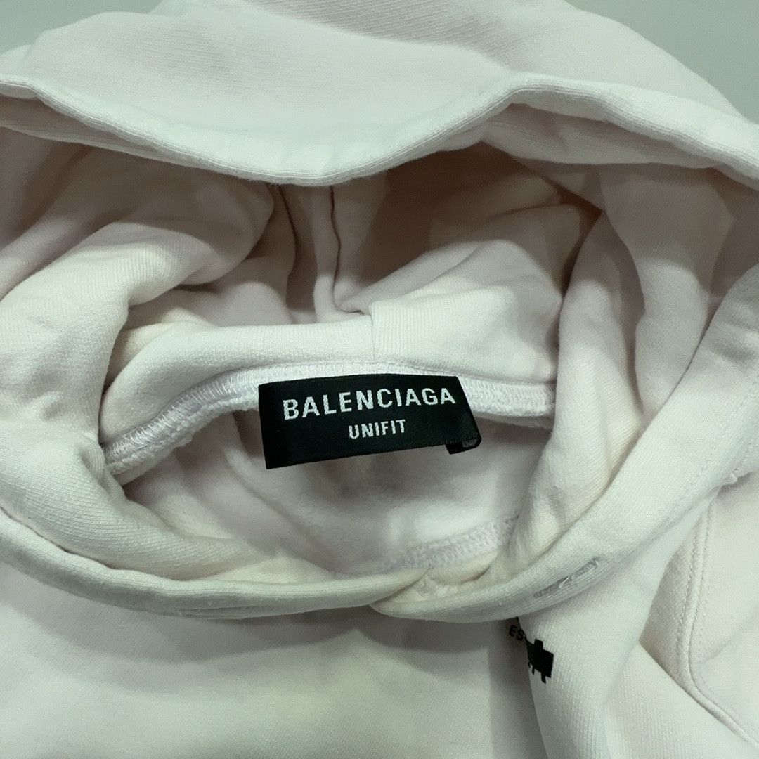 Balenciaga Balenciaga Logo Hoodie Size 1 Size US S / EU 44-46 / 1 - 3 Thumbnail