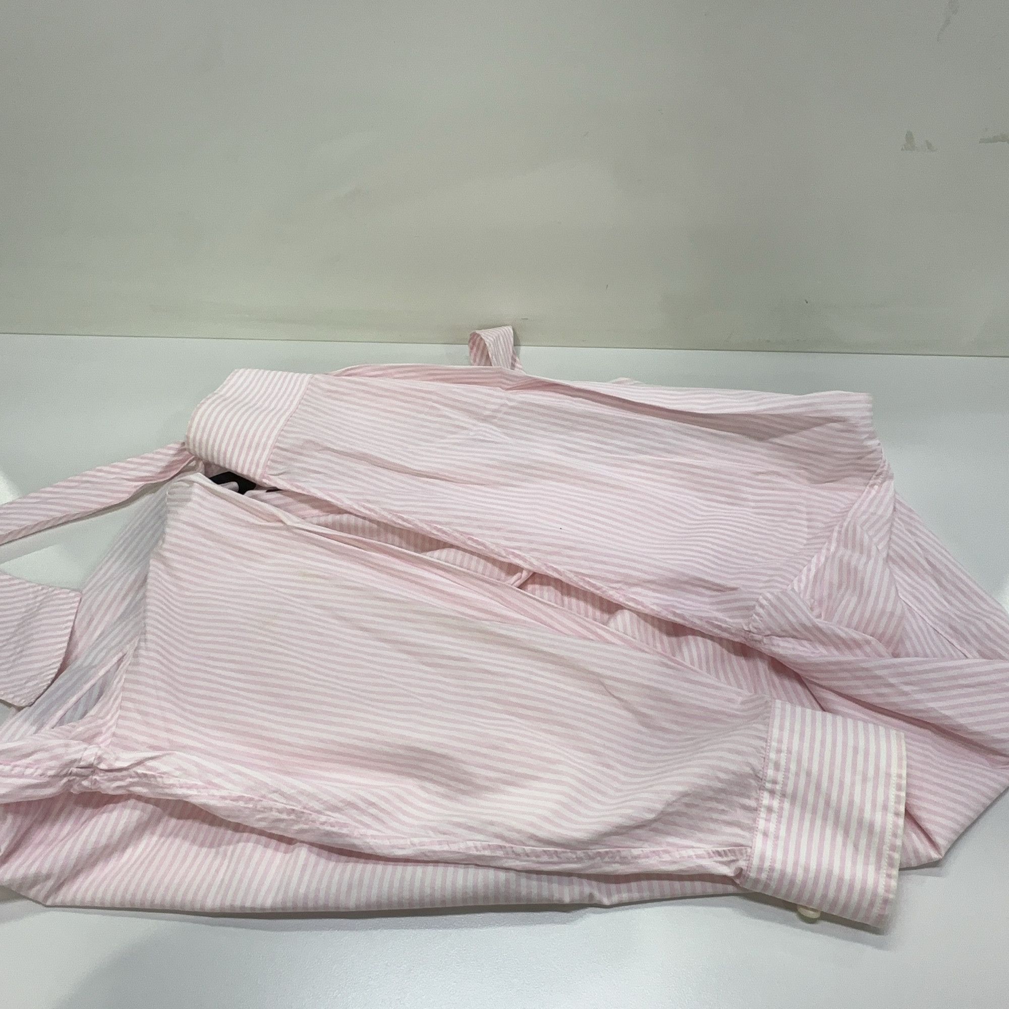 Balenciaga Balenciaga Striped Back Logo Button Up Shirt Size 34 Size XXS / US 00 / IT 34 - 11 Thumbnail
