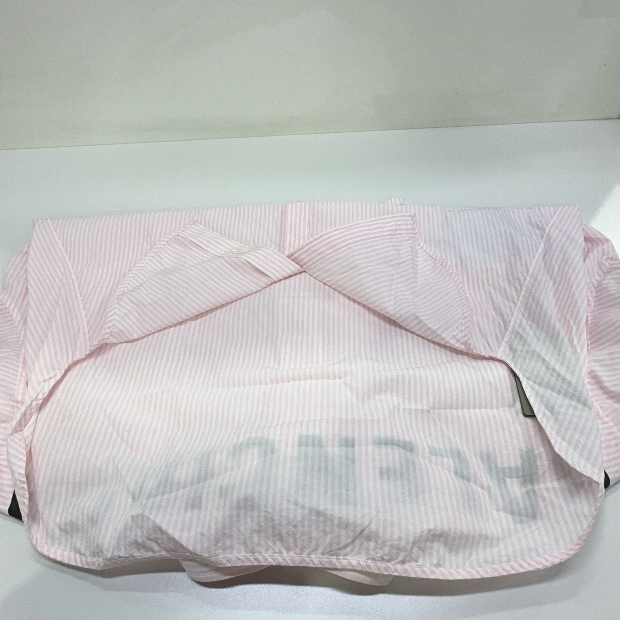 Balenciaga Balenciaga Striped Back Logo Button Up Shirt Size 34 Size XXS / US 00 / IT 34 - 7 Thumbnail