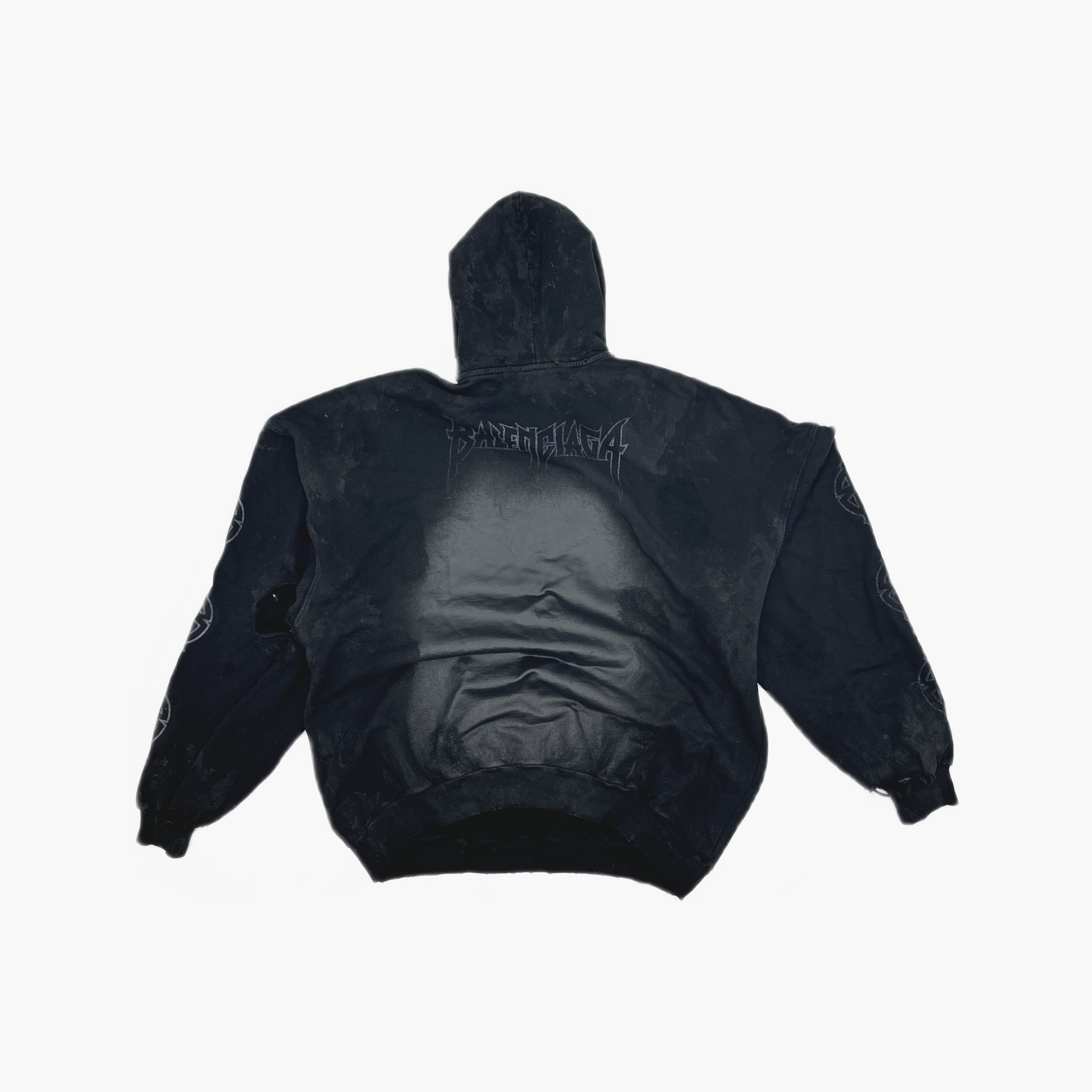 Balenciaga Balenciaga Eiffel Tower Graphic Hoodie Size M Size US M / EU 48-50 / 2 - 2 Thumbnail