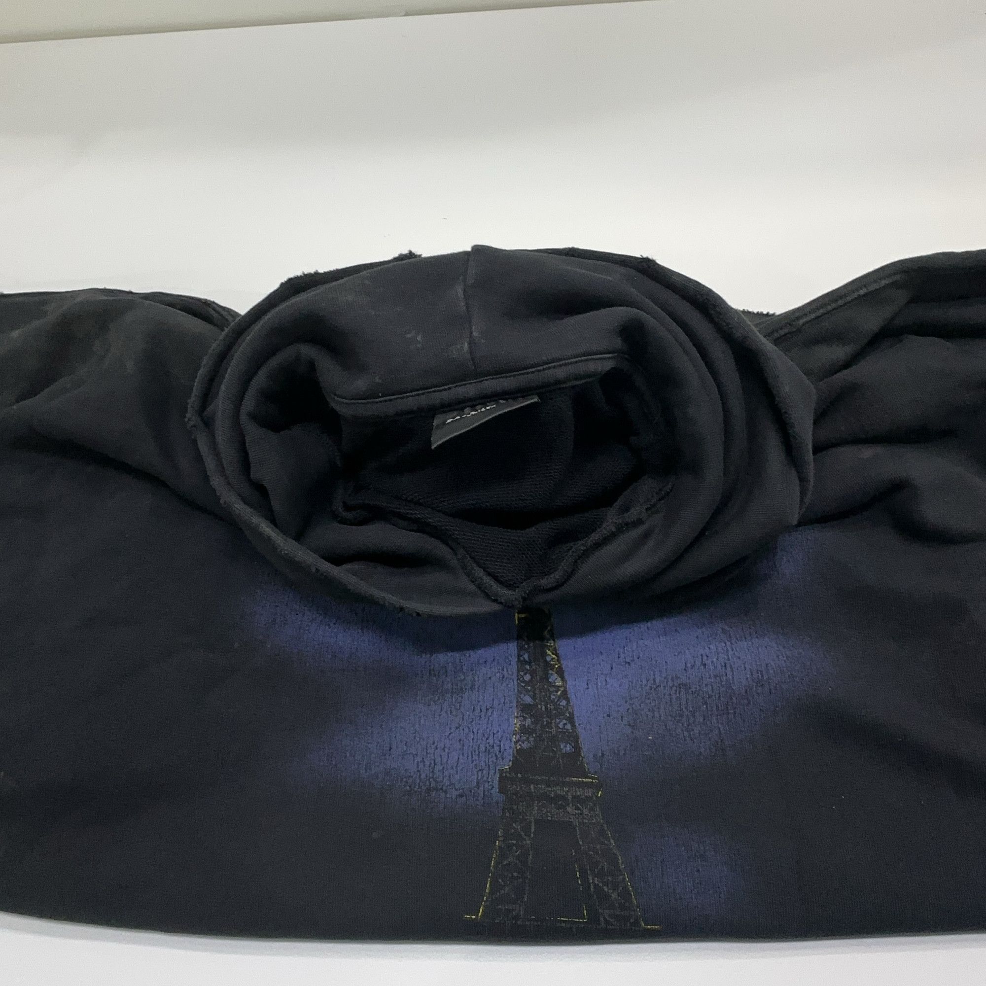 Balenciaga Balenciaga Eiffel Tower Graphic Hoodie Size M Size US M / EU 48-50 / 2 - 7 Thumbnail