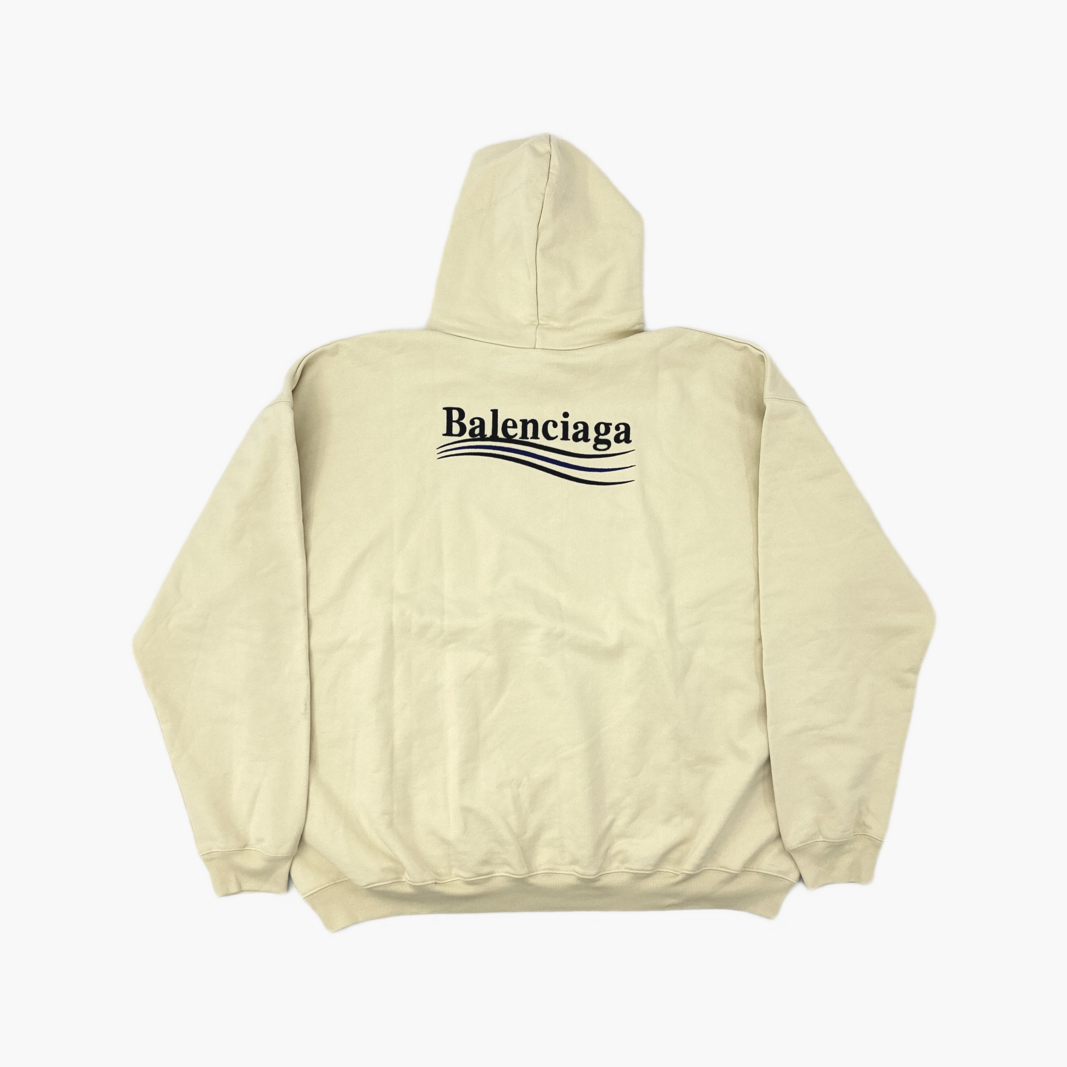 Balenciaga Balenciaga Wave Logo Hoodie Size S Size US S / EU 44-46 / 1 - 2 Thumbnail