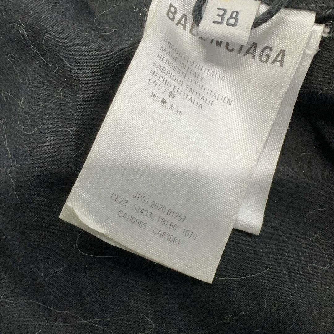 Balenciaga Balenciaga All Over Logo Print Shirt Size 38 Size US S / EU 44-46 / 1 - 4 Thumbnail