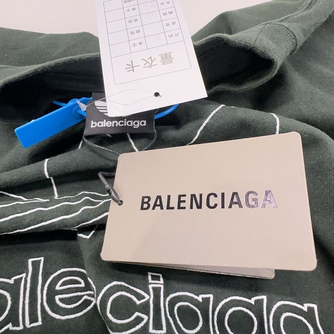Balenciaga Balenciaga x Adidas Logo T-Shirt Size M Size US M / EU 48-50 / 2 - 7 Thumbnail
