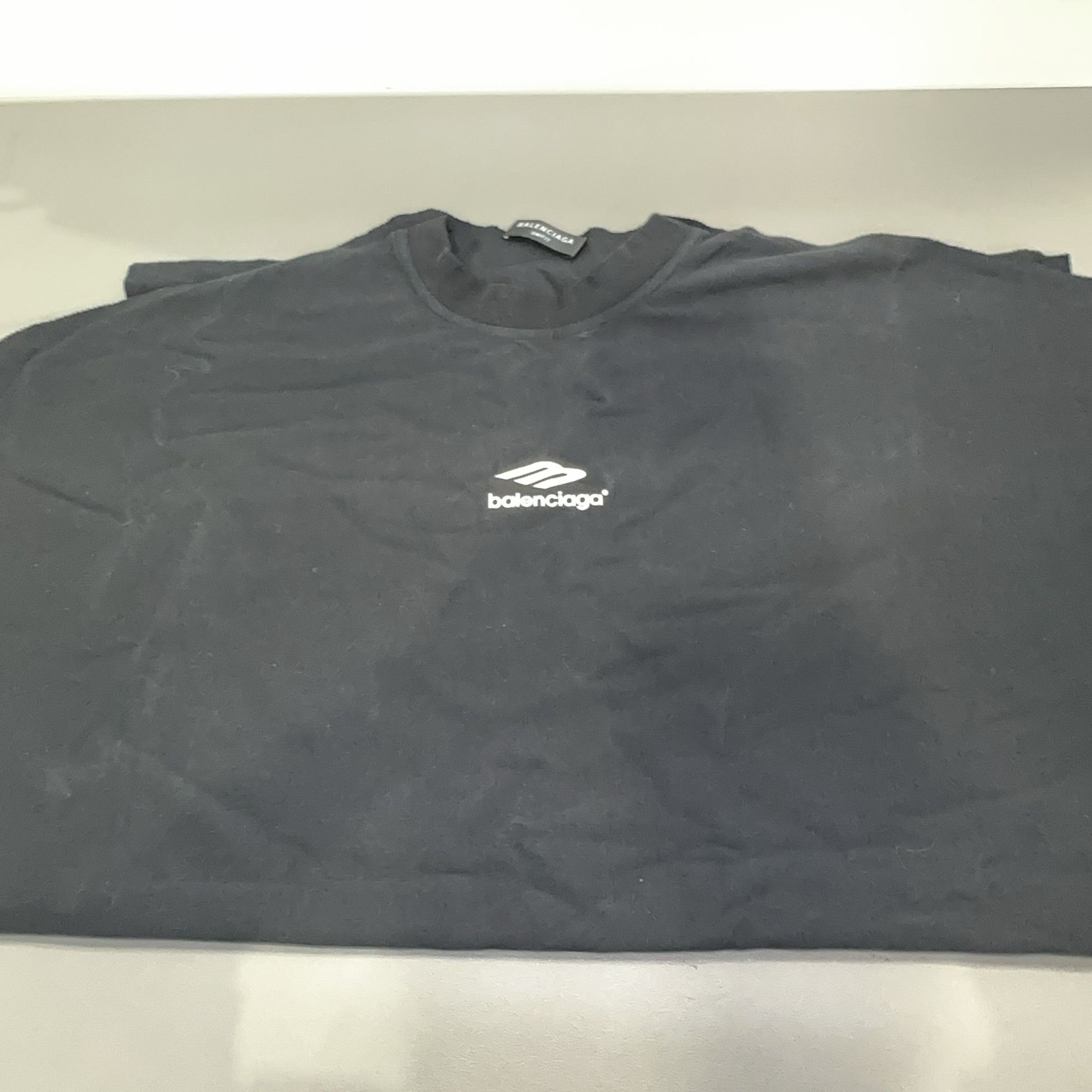 Balenciaga Balenciaga Logo Print T-Shirt Size L Size US L / EU 52-54 / 3 - 6 Thumbnail