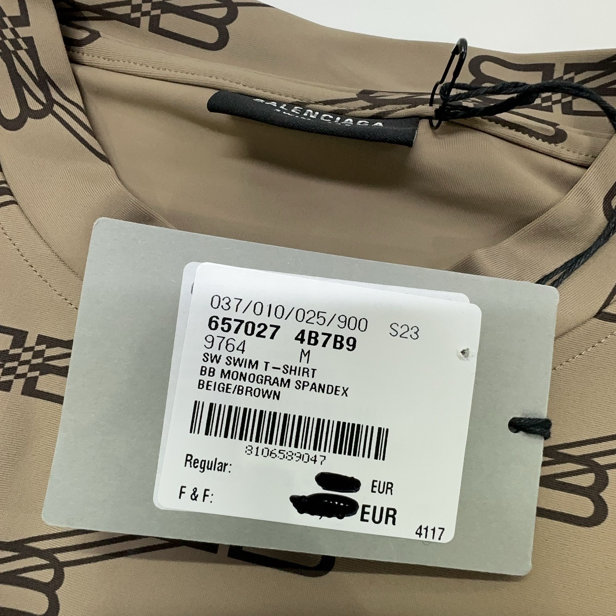 Balenciaga Balenciaga BB Monogram T-Shirt Size M Size US M / EU 48-50 / 2 - 5 Thumbnail