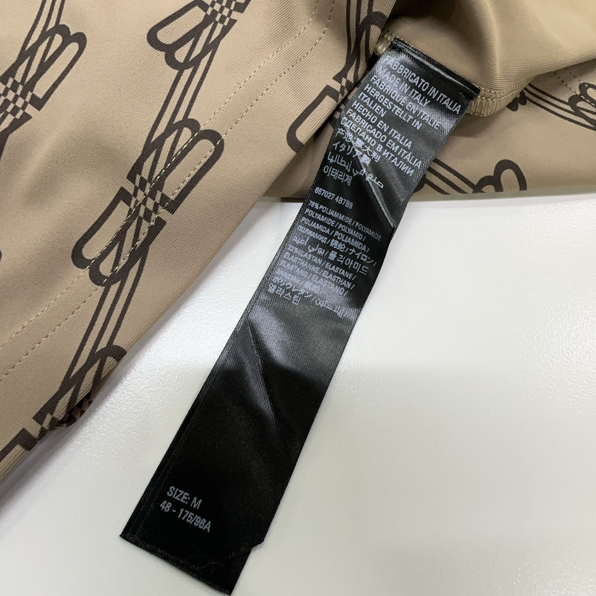 Balenciaga Balenciaga BB Monogram T-Shirt Size M Size US M / EU 48-50 / 2 - 3 Thumbnail