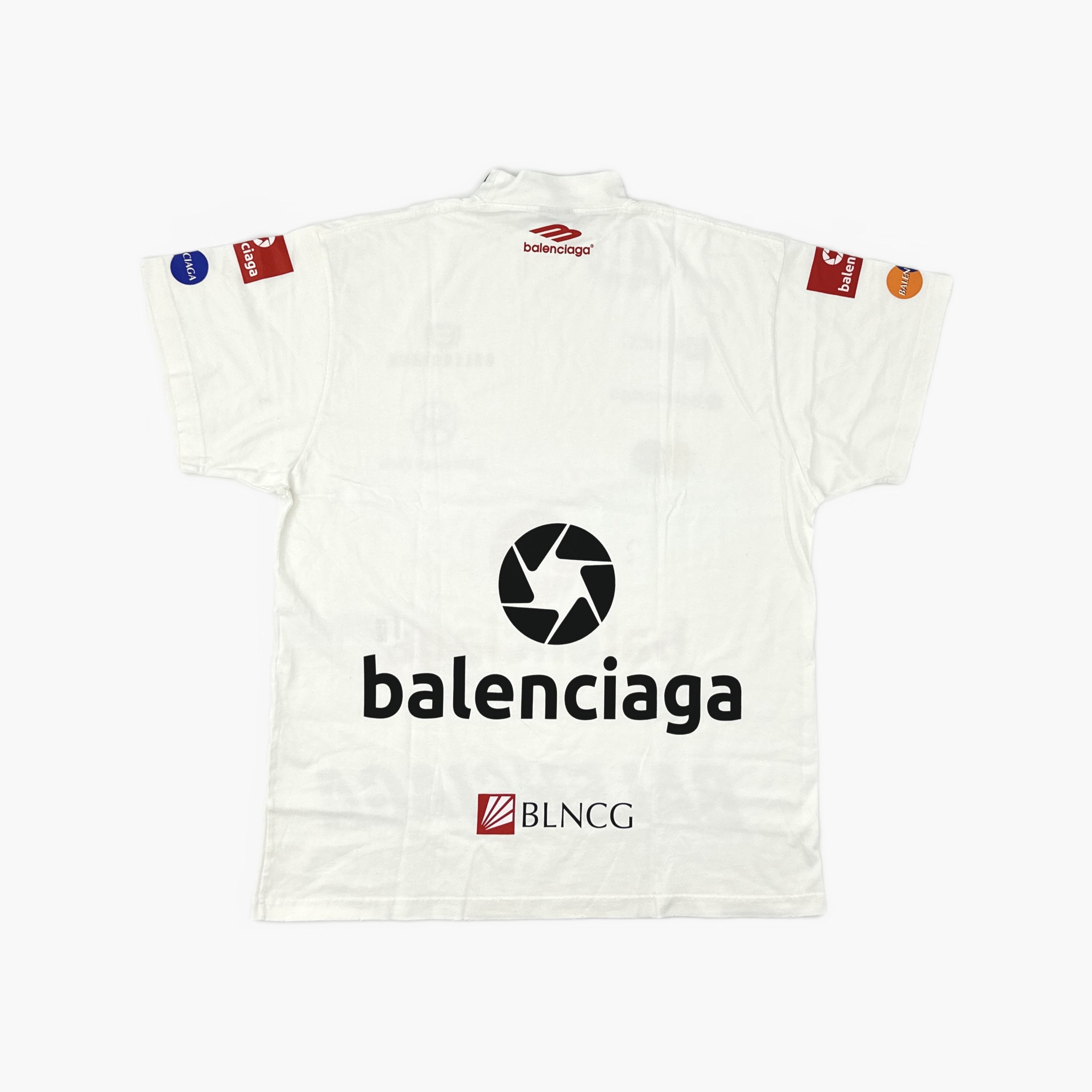 Balenciaga Balenciaga Logo Print T-Shirt Size 2 Size US M / EU 48-50 / 2 - 2 Thumbnail