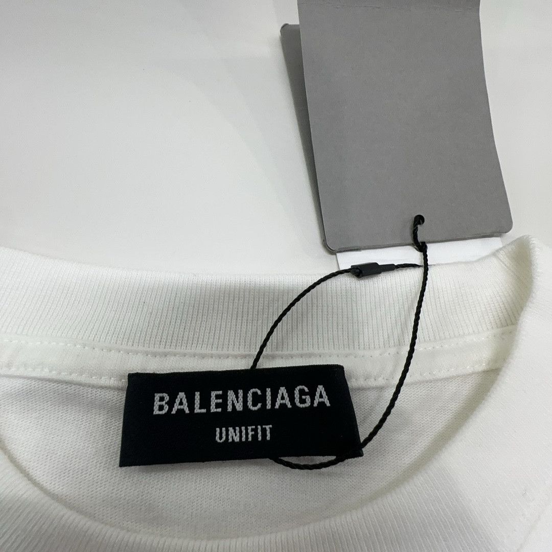 Balenciaga Balenciaga Shield Logo T-Shirt Size M Size US M / EU 48-50 / 2 - 3 Thumbnail