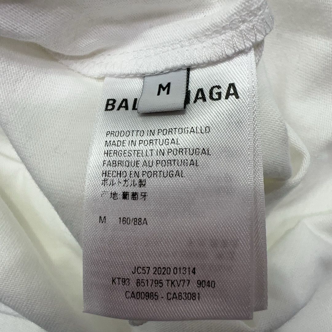 Balenciaga Balenciaga Shield Logo T-Shirt Size M Size US M / EU 48-50 / 2 - 5 Thumbnail