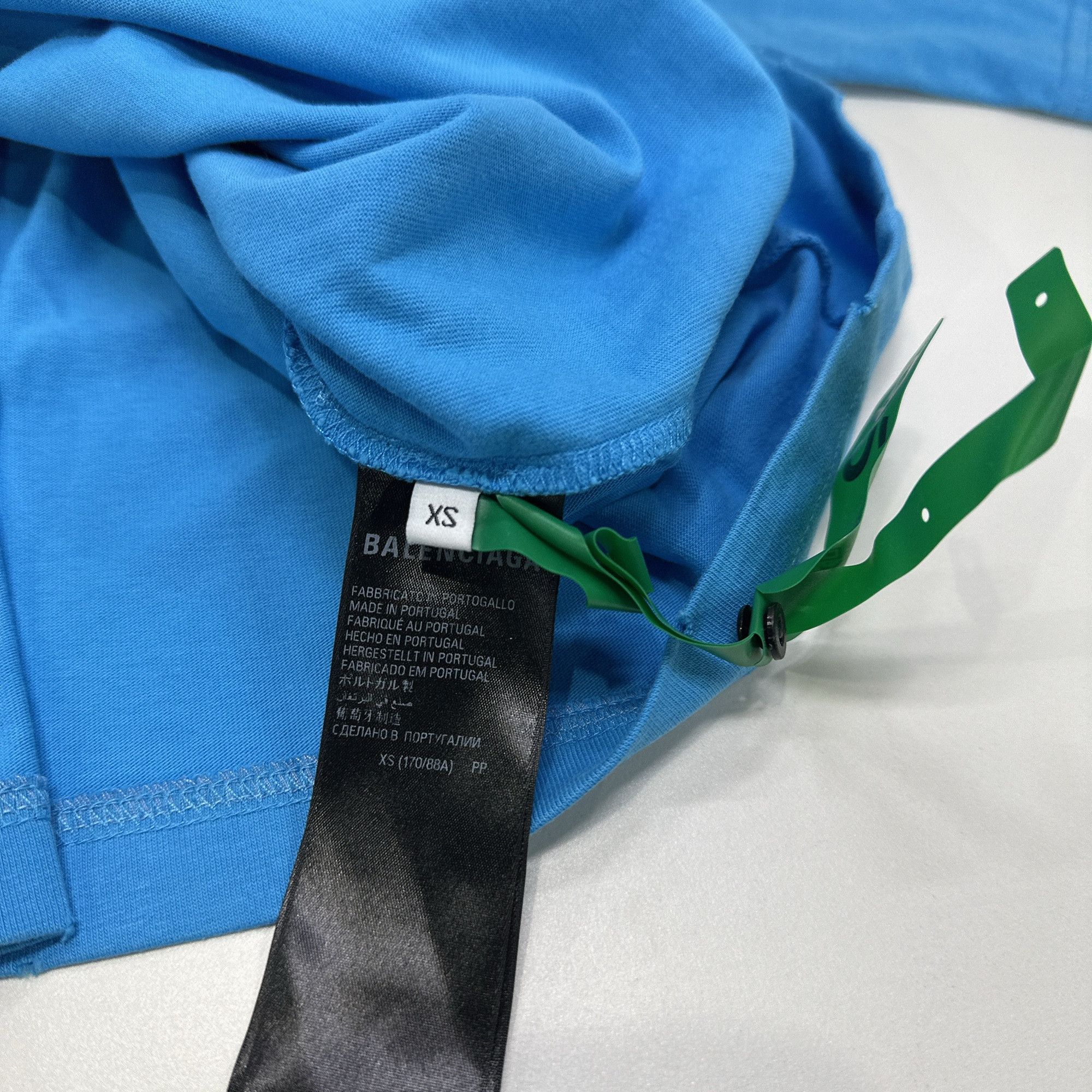 Balenciaga Balenciaga Wave Logo Short Sleeve T-Shirt Size XS Size US XS / EU 42 / 0 - 4 Thumbnail